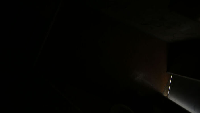 Aufnahmen vom 26.12.2013 des Raums 128 im Erdgeschoss des Nordflügels der zentralen Untersuchungshaftanstalt des Ministerium für Staatssicherheit der Deutschen Demokratischen Republik in Berlin-Hohenschönhausen, Foto 545