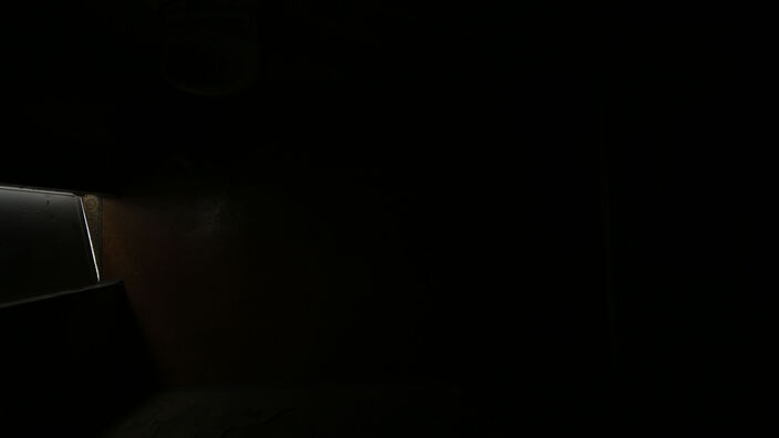 Aufnahmen vom 26.12.2013 des Raums 128 im Erdgeschoss des Nordflügels der zentralen Untersuchungshaftanstalt des Ministerium für Staatssicherheit der Deutschen Demokratischen Republik in Berlin-Hohenschönhausen, Foto 91