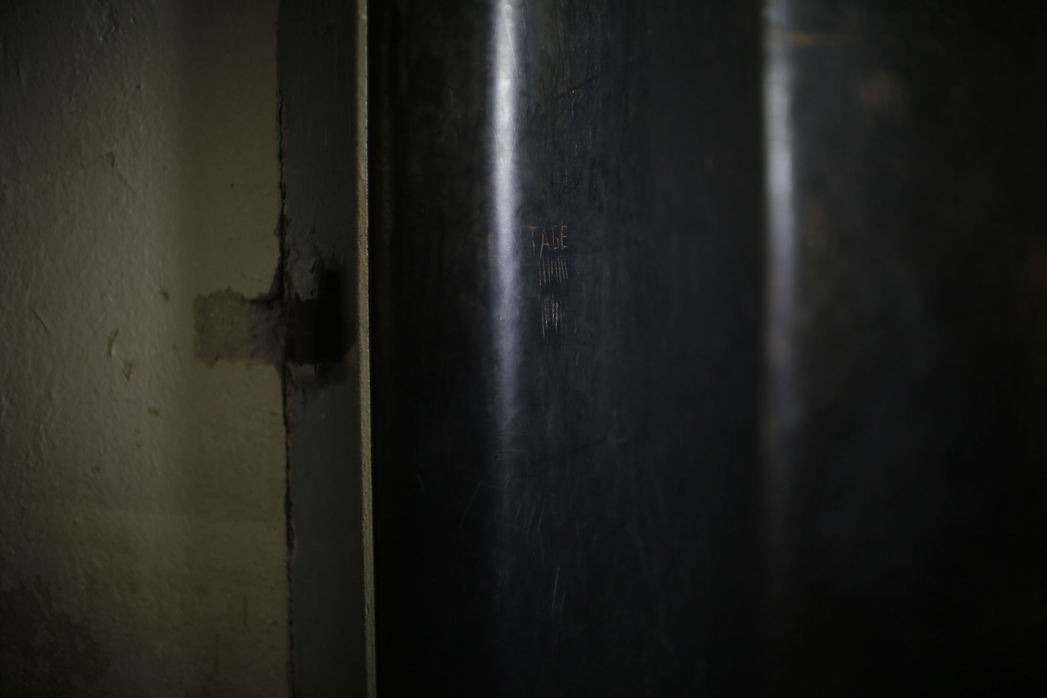 Aufnahmen vom 12.7.2013 des Raums 2 im Kellergeschoss des Nordflügels der zentralen Untersuchungshaftanstalt des Ministerium für Staatssicherheit der Deutschen Demokratischen Republik in Berlin-Hohenschönhausen, Foto 1059