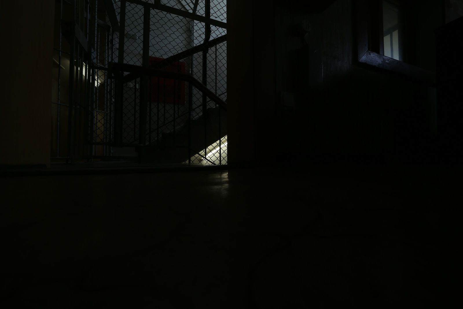 Aufnahmen vom 29.4.2012 des Raums 1001 im Erdgeschoss des Nordflügels der zentralen Untersuchungshaftanstalt des Ministerium für Staatssicherheit der Deutschen Demokratischen Republik in Berlin-Hohenschönhausen, Foto 534