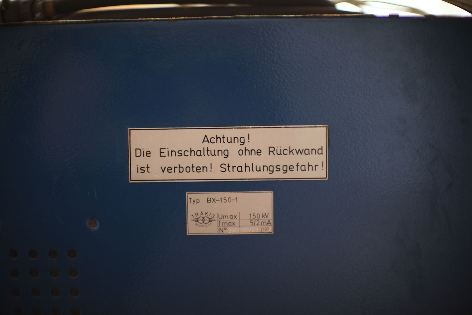 Aufnahmen vom 3.8.2011 des Raums 1014 im Erdgeschoss des Ostflügels der zentralen Untersuchungshaftanstalt des Ministerium für Staatssicherheit der Deutschen Demokratischen Republik in Berlin-Hohenschönhausen, Foto 410