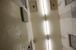 Aufnahmen vom 20.1.2013 des Raums 12a im Erdgeschoss des Nordflügels der zentralen Untersuchungshaftanstalt des Ministerium für Staatssicherheit der Deutschen Demokratischen Republik in Berlin-Hohenschönhausen, Foto 16