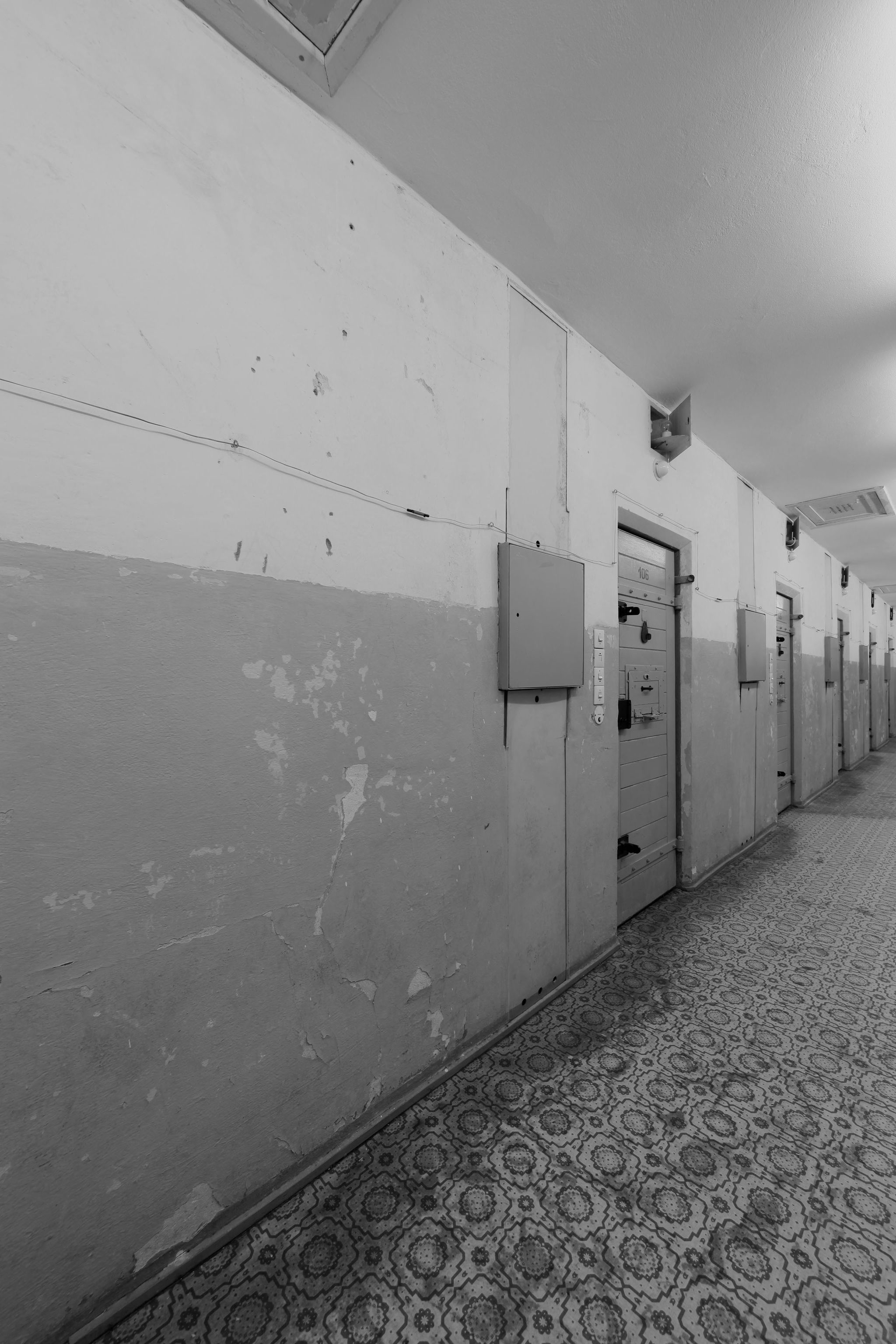 Aufnahmen vom 30.3.2013 des Raums 12a im Erdgeschoss des Nordflügels der zentralen Untersuchungshaftanstalt des Ministerium für Staatssicherheit der Deutschen Demokratischen Republik in Berlin-Hohenschönhausen, Foto 64