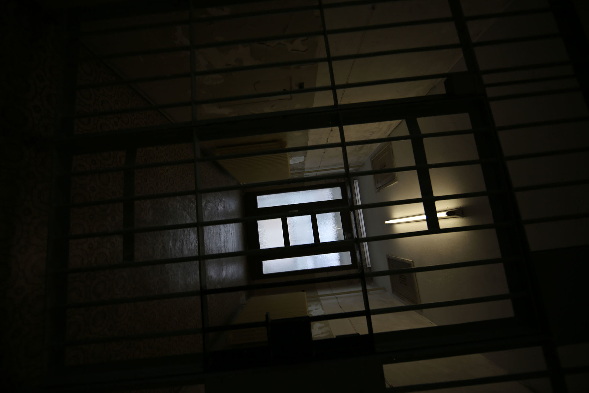 Aufnahmen vom 30.3.2013 des Raums 13 im Erdgeschoss des Nordflügels der zentralen Untersuchungshaftanstalt des Ministerium für Staatssicherheit der Deutschen Demokratischen Republik in Berlin-Hohenschönhausen, Foto 121