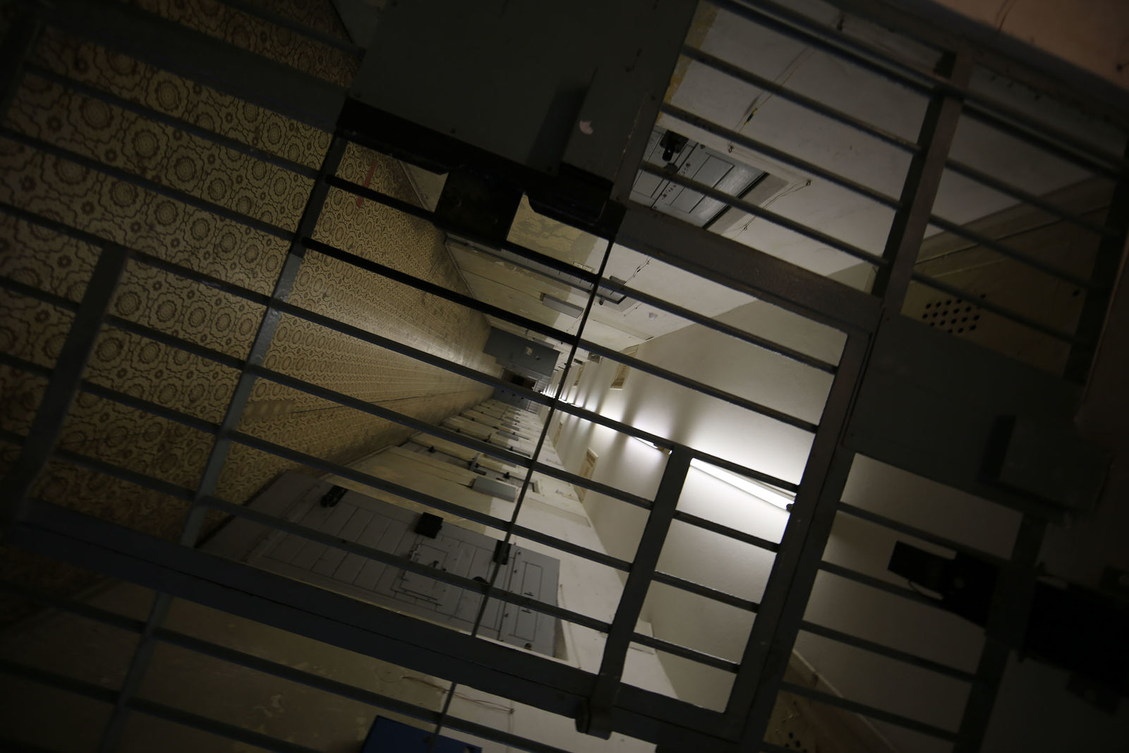 Aufnahmen vom 30.3.2013 des Raums 13 im Erdgeschoss des Nordflügels der zentralen Untersuchungshaftanstalt des Ministerium für Staatssicherheit der Deutschen Demokratischen Republik in Berlin-Hohenschönhausen, Foto 18