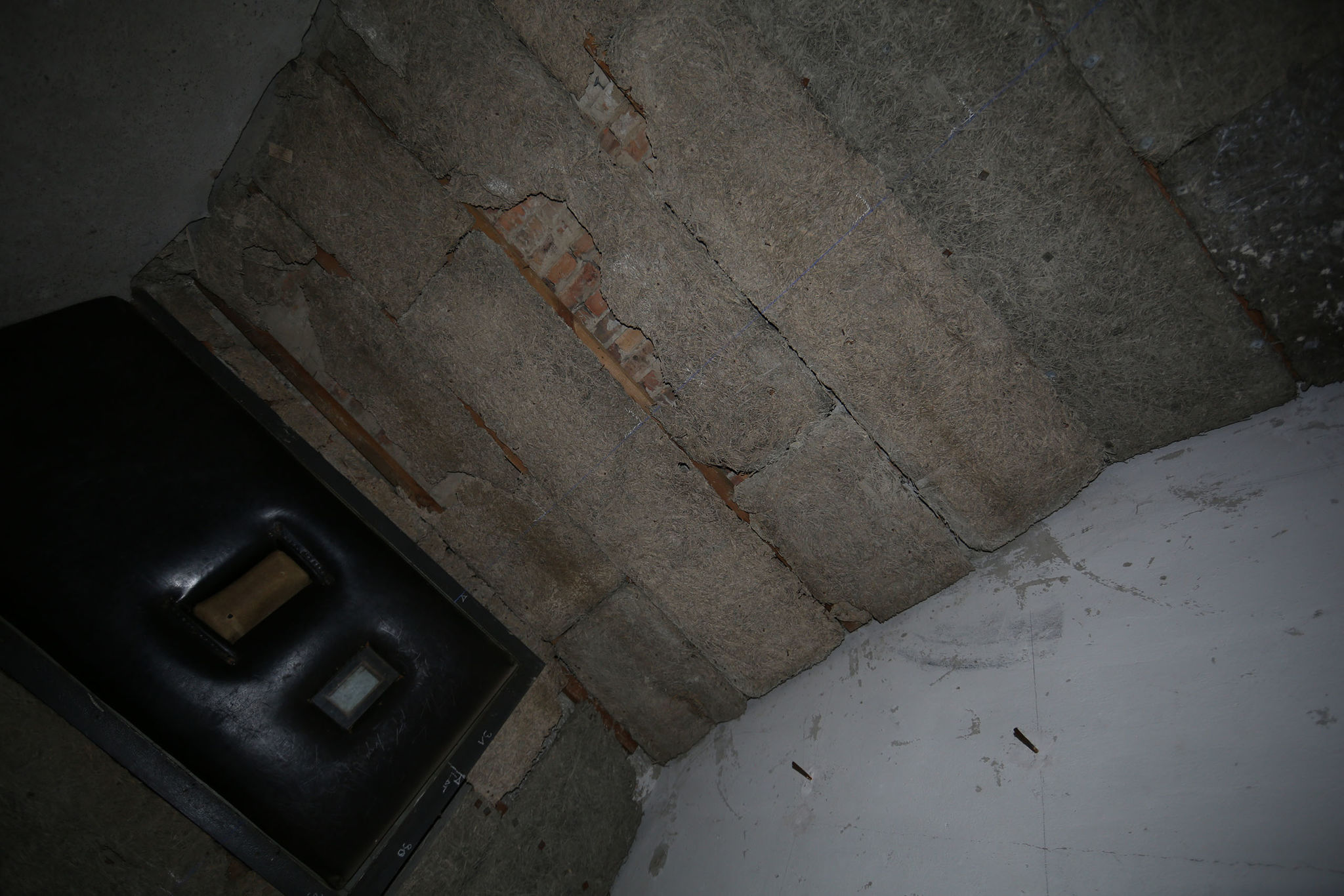 Aufnahmen vom 7.5.2013 des Raums 1 im Kellergeschoss des Nordflügels der zentralen Untersuchungshaftanstalt des Ministerium für Staatssicherheit der Deutschen Demokratischen Republik in Berlin-Hohenschönhausen, Foto 130