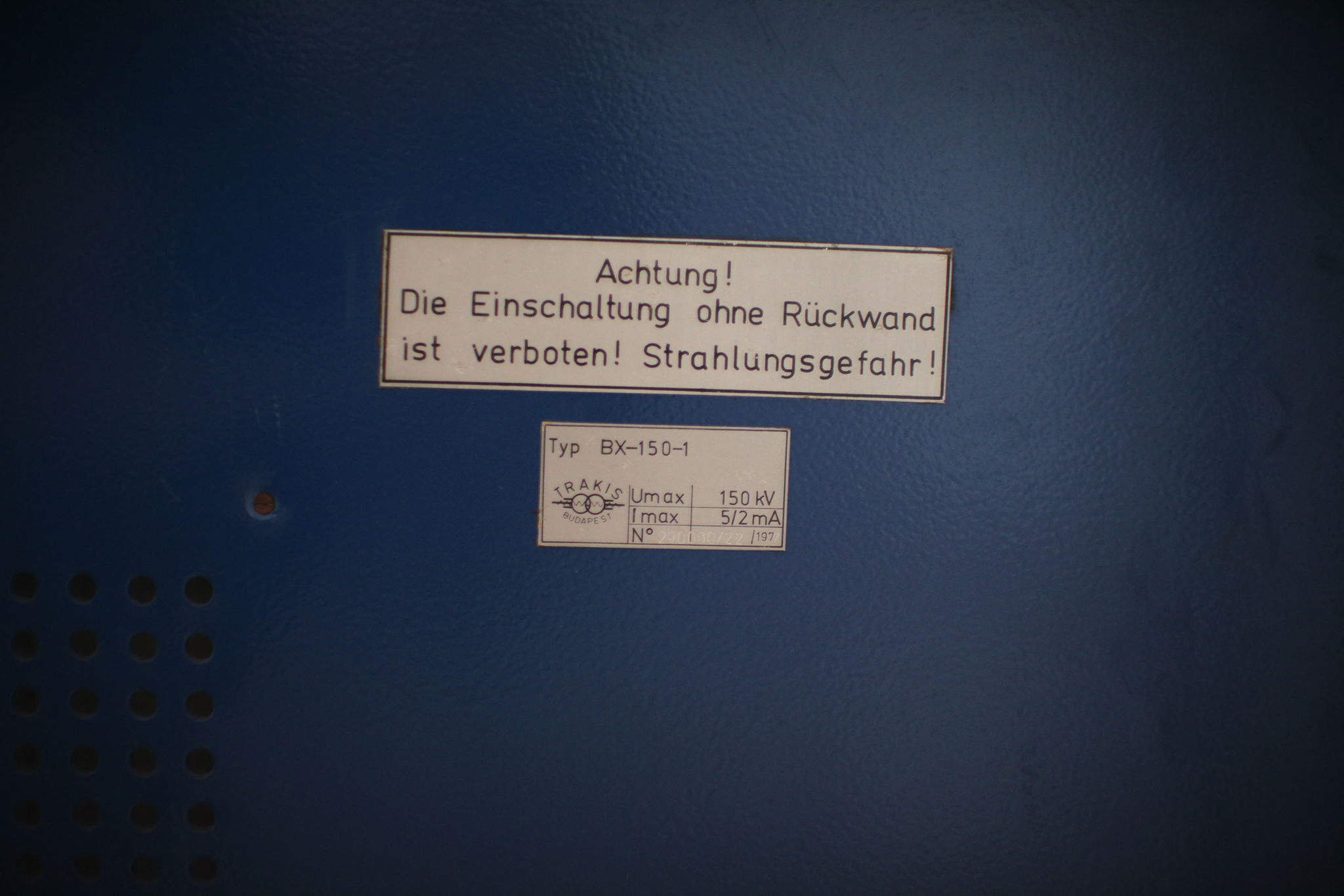 Aufnahmen vom 3.8.2011 des Raums 1014 im Erdgeschoss des Ostflügels der zentralen Untersuchungshaftanstalt des Ministerium für Staatssicherheit der Deutschen Demokratischen Republik in Berlin-Hohenschönhausen, Foto 411