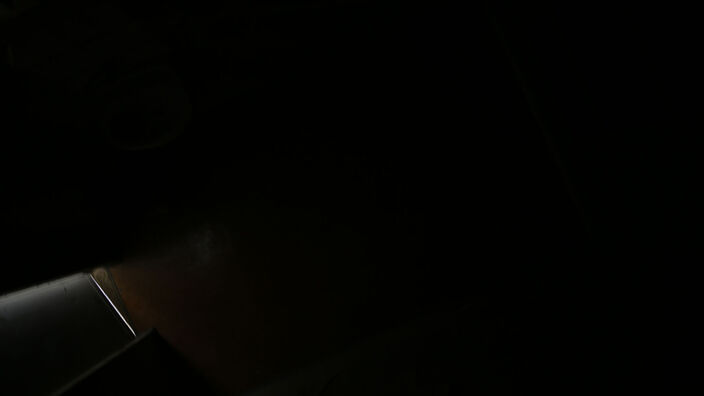 Aufnahmen vom 26.12.2013 des Raums 128 im Erdgeschoss des Nordflügels der zentralen Untersuchungshaftanstalt des Ministerium für Staatssicherheit der Deutschen Demokratischen Republik in Berlin-Hohenschönhausen, Foto 553