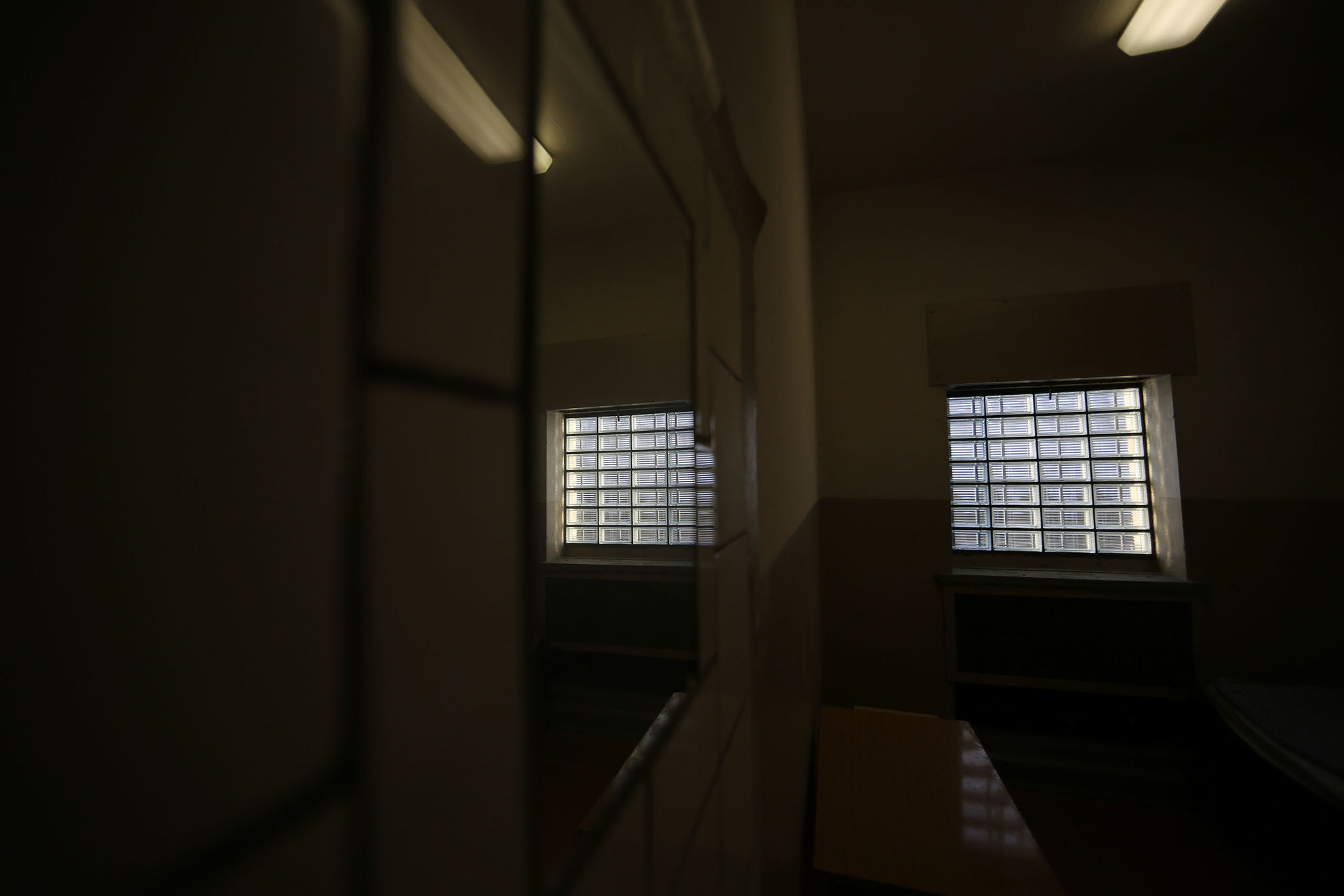 Aufnahmen vom 19.7.2013 des Raums 124 im Erdgeschoss des Nordflügels der zentralen Untersuchungshaftanstalt des Ministerium für Staatssicherheit der Deutschen Demokratischen Republik in Berlin-Hohenschönhausen, Foto 1317