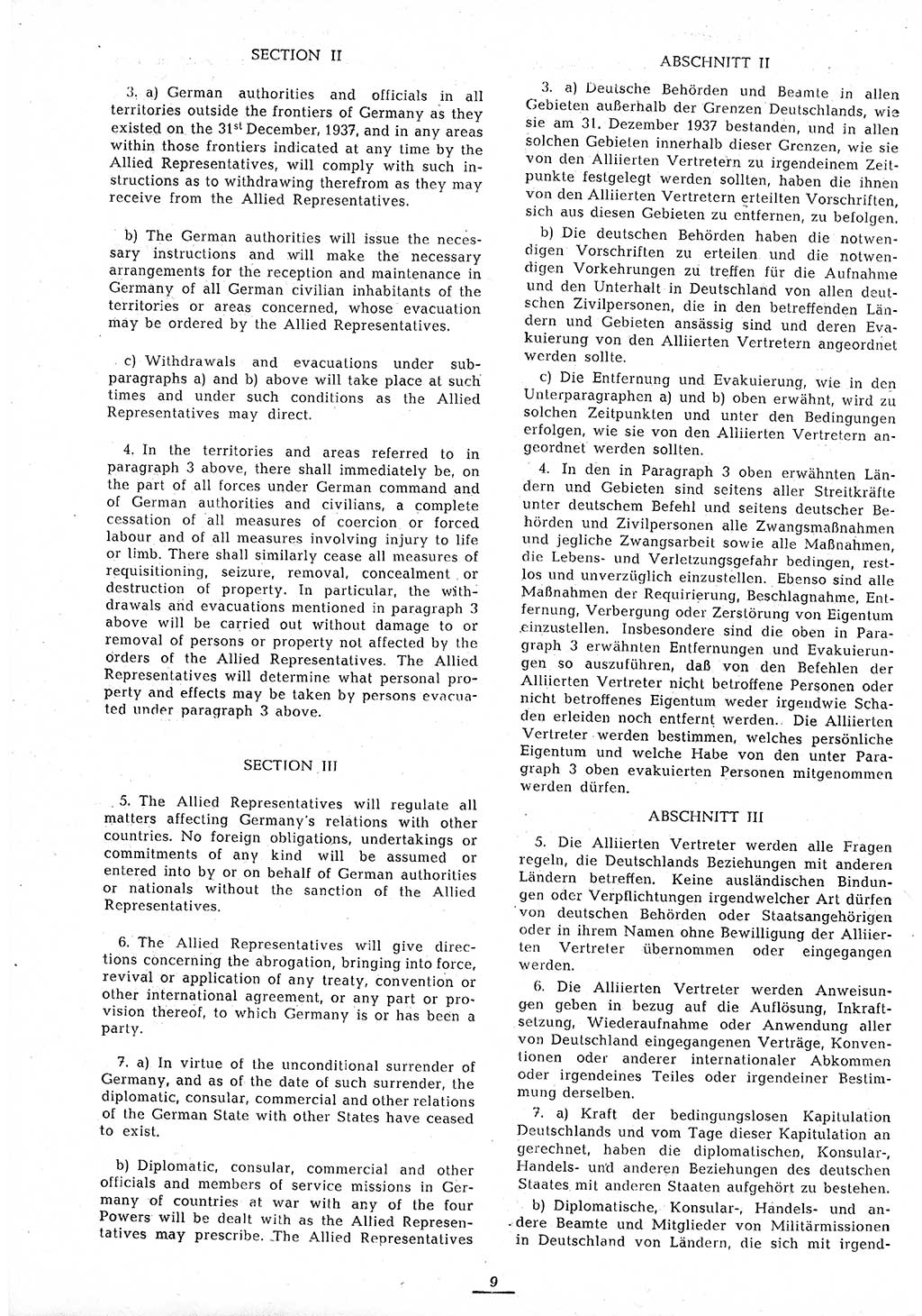 Amtsblatt des Kontrollrats (ABlKR) in Deutschland 1945, Seite 9/2 (ABlKR Dtl. 1945, S. 9/2)