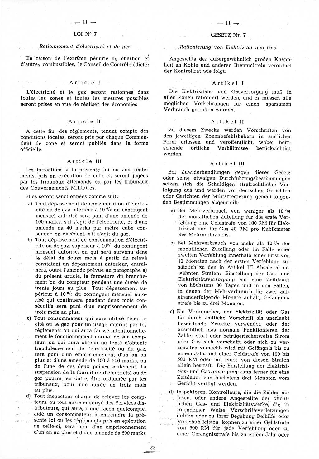 Amtsblatt des Kontrollrats (ABlKR) in Deutschland 1945, Seite 32/2 (ABlKR Dtl. 1945, S. 32/2)