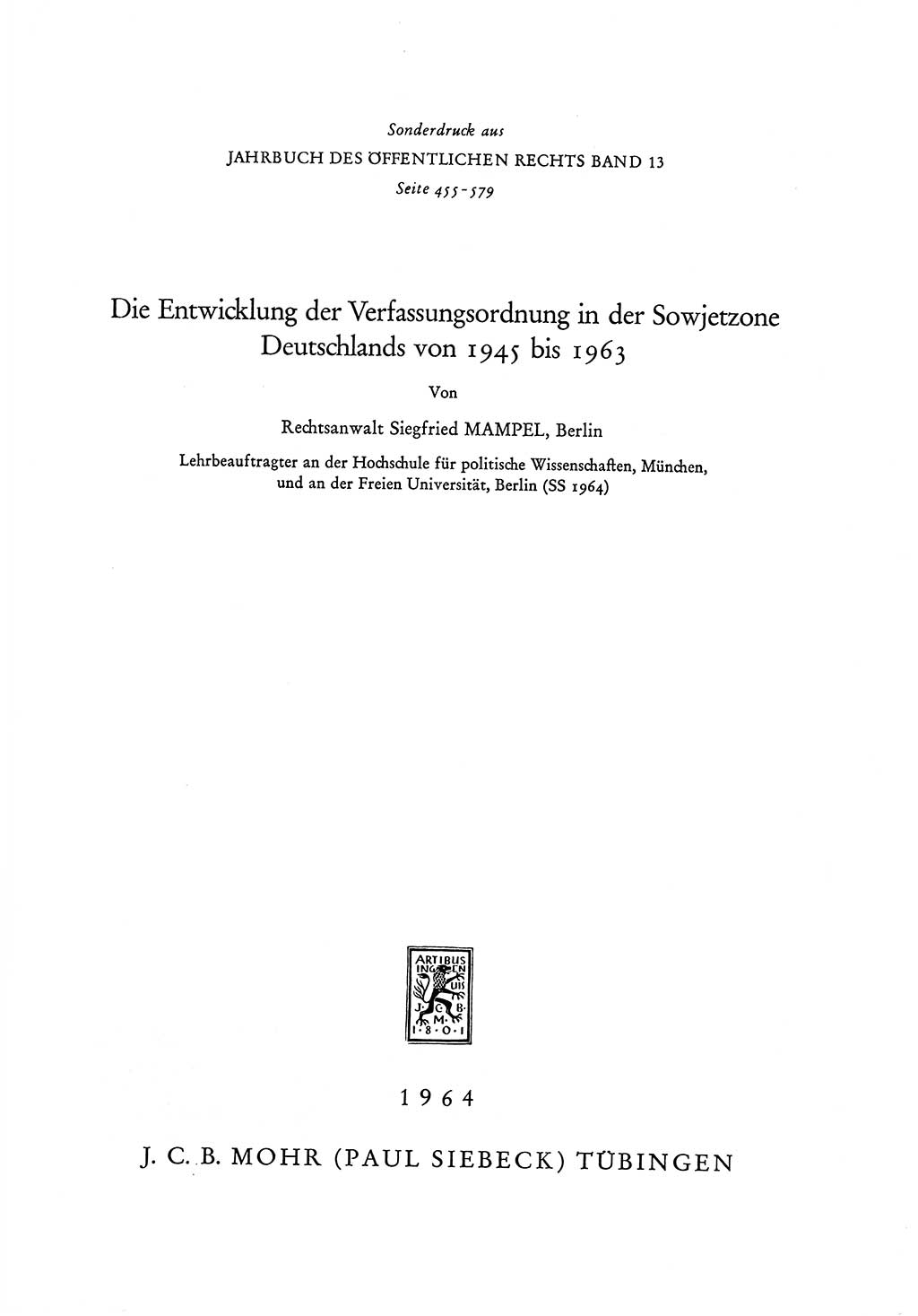 Entwicklung der Verfassungsordnung in der Sowjetzone Deutschlands [Sowjetische Besatzungszone (SBZ) Deutschlands, Deutsche Demokratische Republik (DDR)] 1945-1963, Seite 492 (Entw. VerfOrdn. SBZ DDR 1945-1963, S. 492)