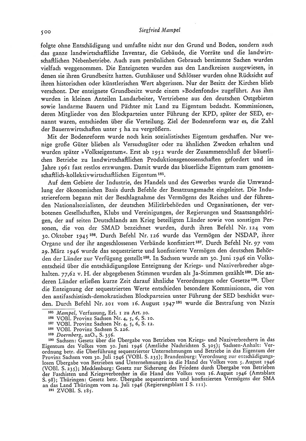 Entwicklung der Verfassungsordnung in der Sowjetzone Deutschlands [Sowjetische Besatzungszone (SBZ) Deutschlands, Deutsche Demokratische Republik (DDR)] 1945-1963, Seite 539 (Entw. VerfOrdn. SBZ DDR 1945-1963, S. 539)