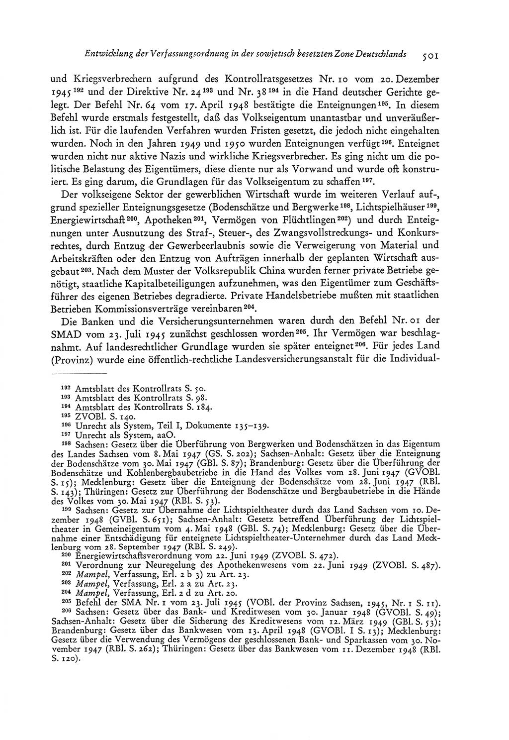 Entwicklung der Verfassungsordnung in der Sowjetzone Deutschlands [Sowjetische Besatzungszone (SBZ) Deutschlands, Deutsche Demokratische Republik (DDR)] 1945-1963, Seite 540 (Entw. VerfOrdn. SBZ DDR 1945-1963, S. 540)