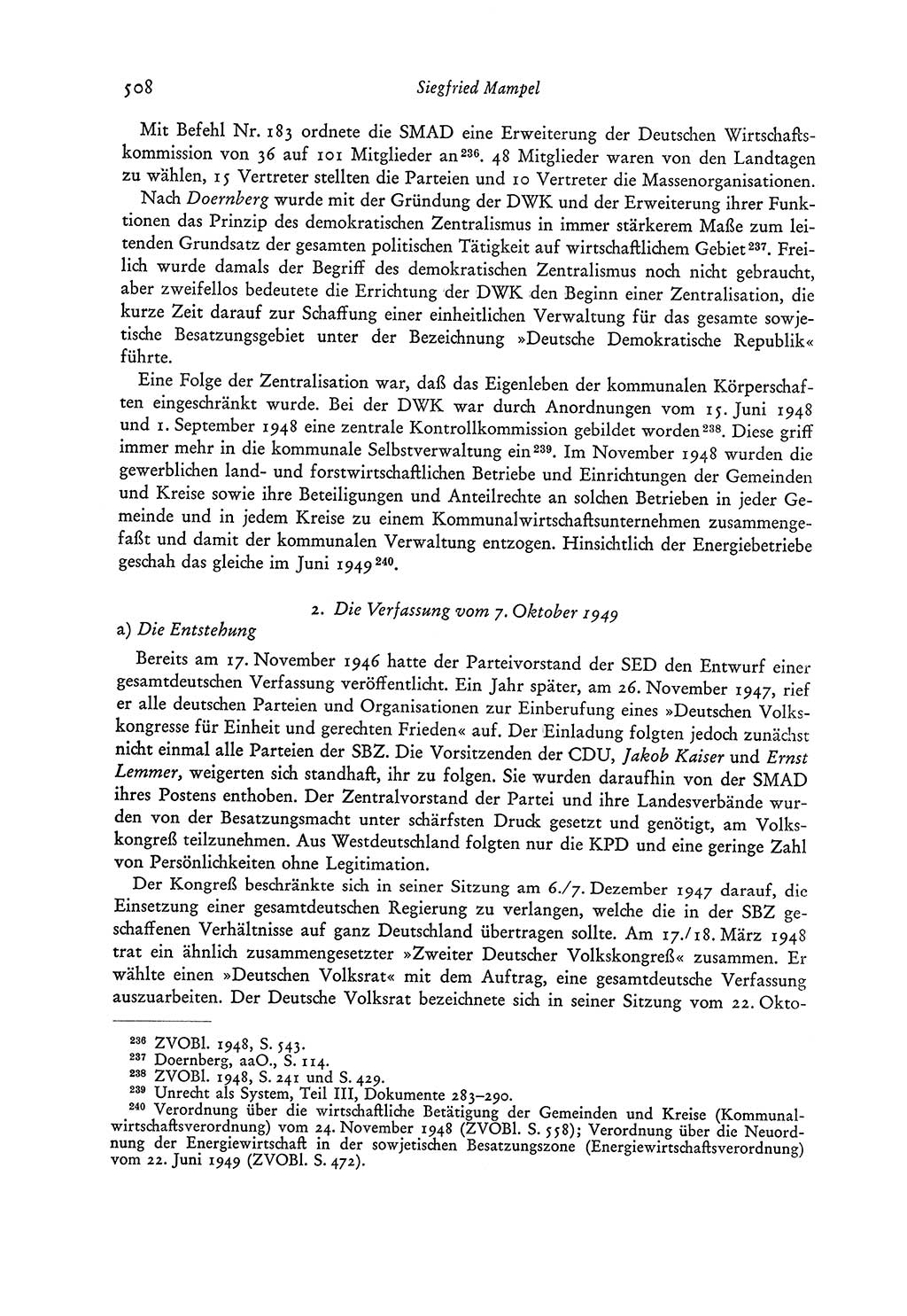 Entwicklung der Verfassungsordnung in der Sowjetzone Deutschlands [Sowjetische Besatzungszone (SBZ) Deutschlands, Deutsche Demokratische Republik (DDR)] 1945-1963, Seite 547 (Entw. VerfOrdn. SBZ DDR 1945-1963, S. 547)