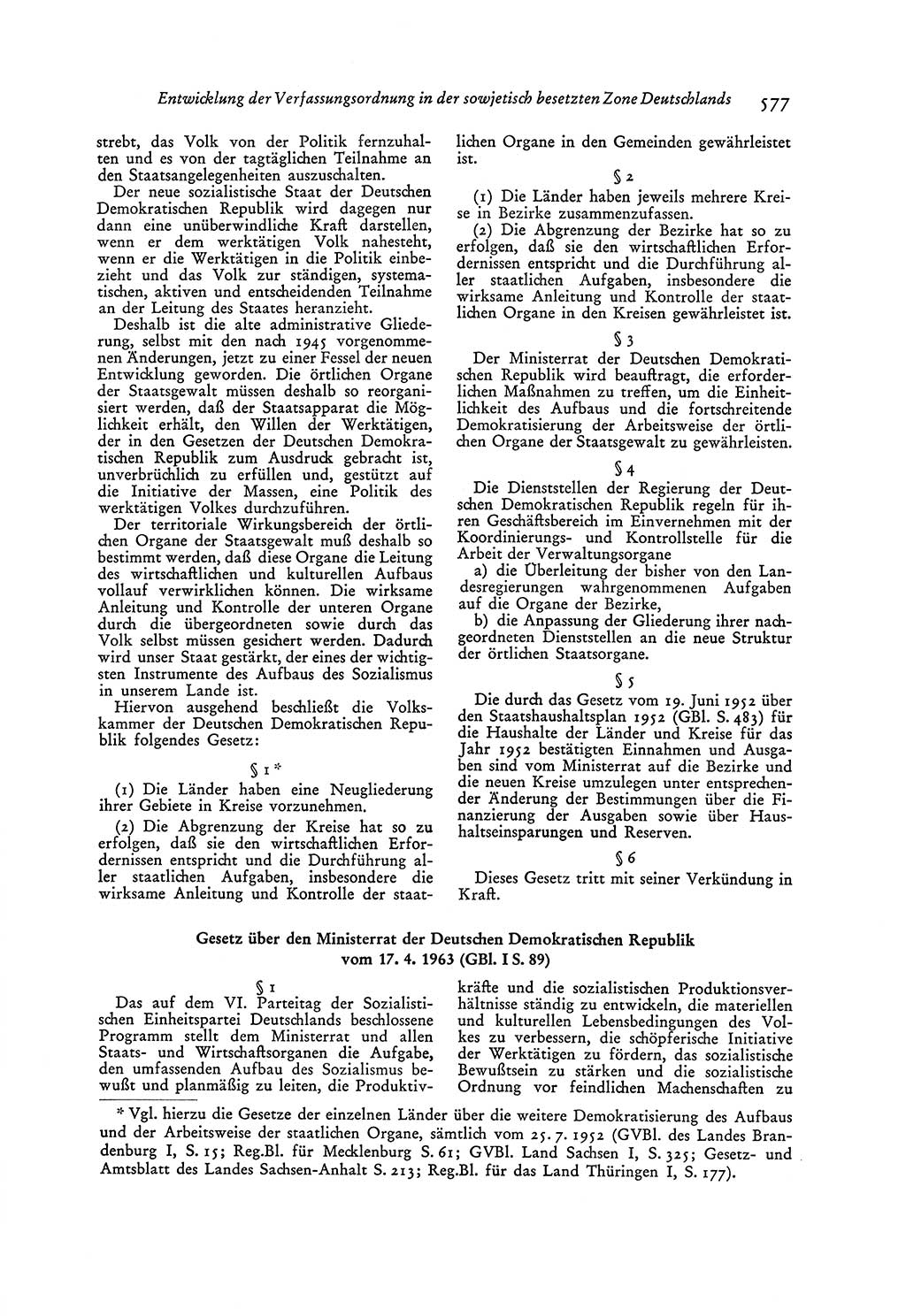 Entwicklung der Verfassungsordnung in der Sowjetzone Deutschlands [Sowjetische Besatzungszone (SBZ) Deutschlands, Deutsche Demokratische Republik (DDR)] 1945-1963, Seite 616 (Entw. VerfOrdn. SBZ DDR 1945-1963, S. 616)