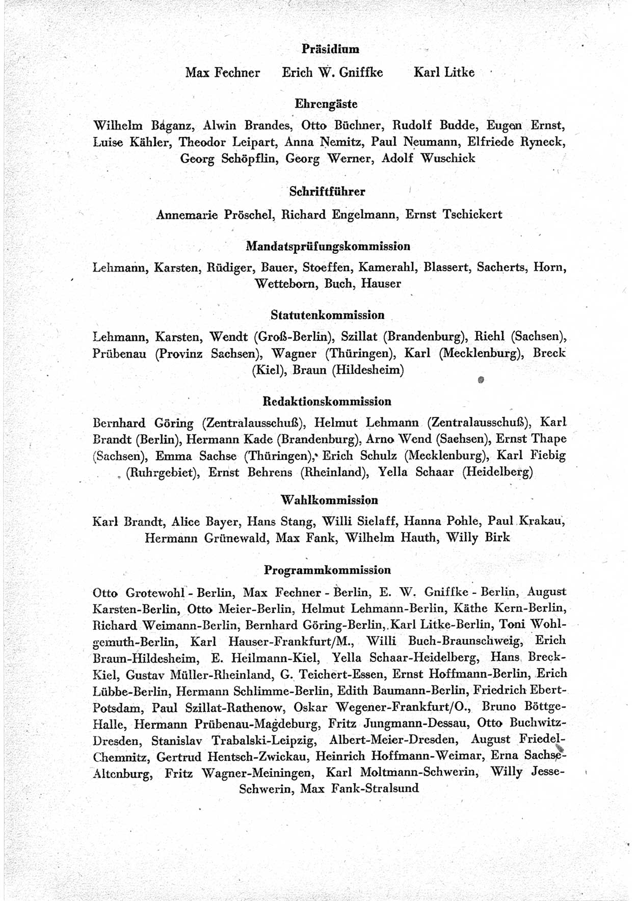 40. Parteitag der Sozialdemokratischen Partei Deutschlands (SPD) [Sowjetische Besatzungszone (SBZ) Deutschlands] am 19. und 20. April 1946 in Berlin, Seite 18 (40. PT SPD SBZ Dtl. 1946, S. 18)