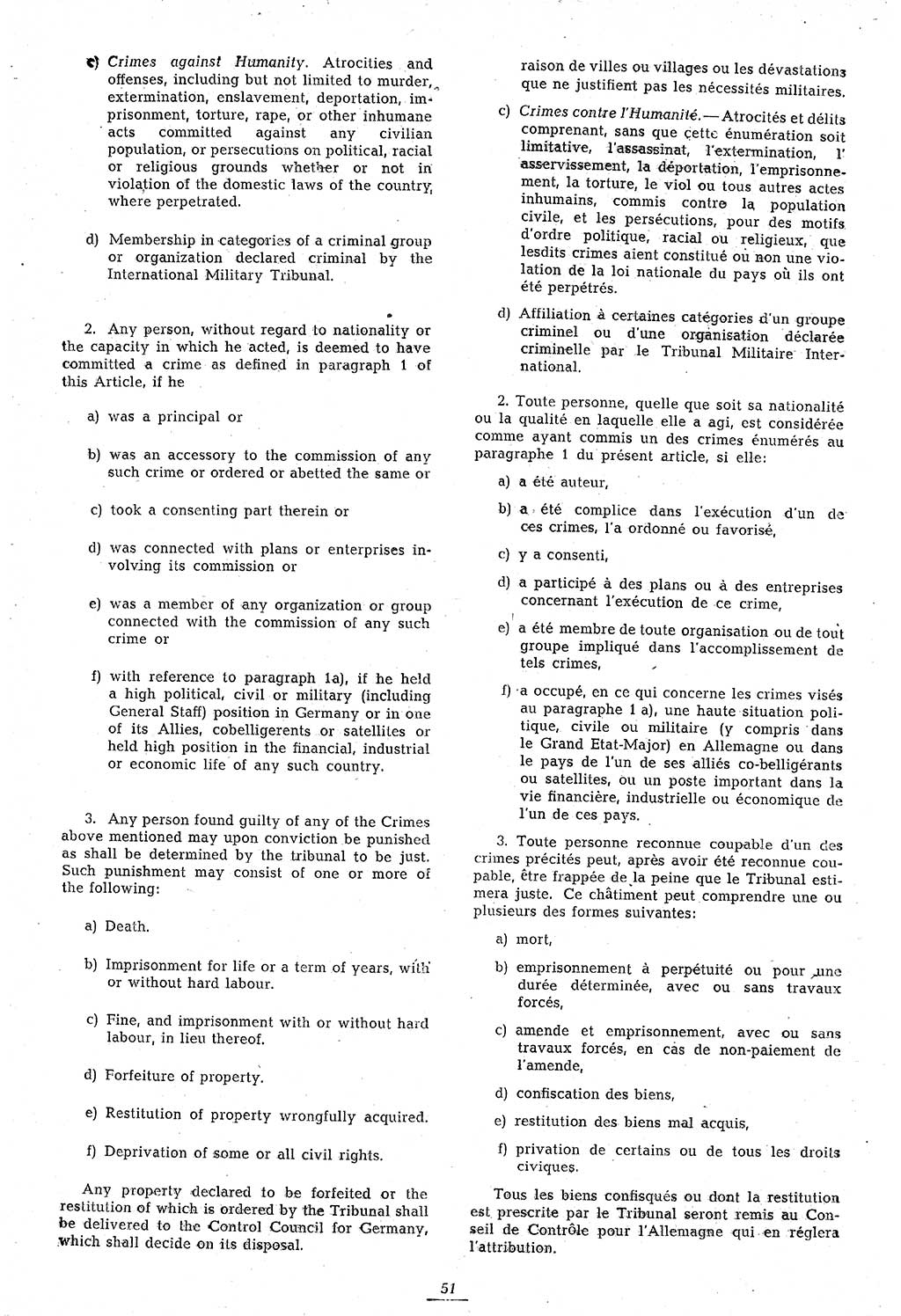 Amtsblatt des Kontrollrats (ABlKR) in Deutschland 1946, Seite 51/1 (ABlKR Dtl. 1946, S. 51/1)