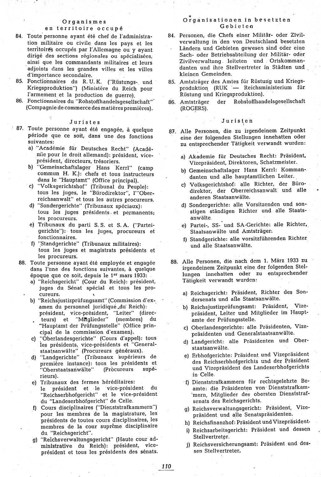 Amtsblatt des Kontrollrats (ABlKR) in Deutschland 1946, Seite 110/2 (ABlKR Dtl. 1946, S. 110/2)