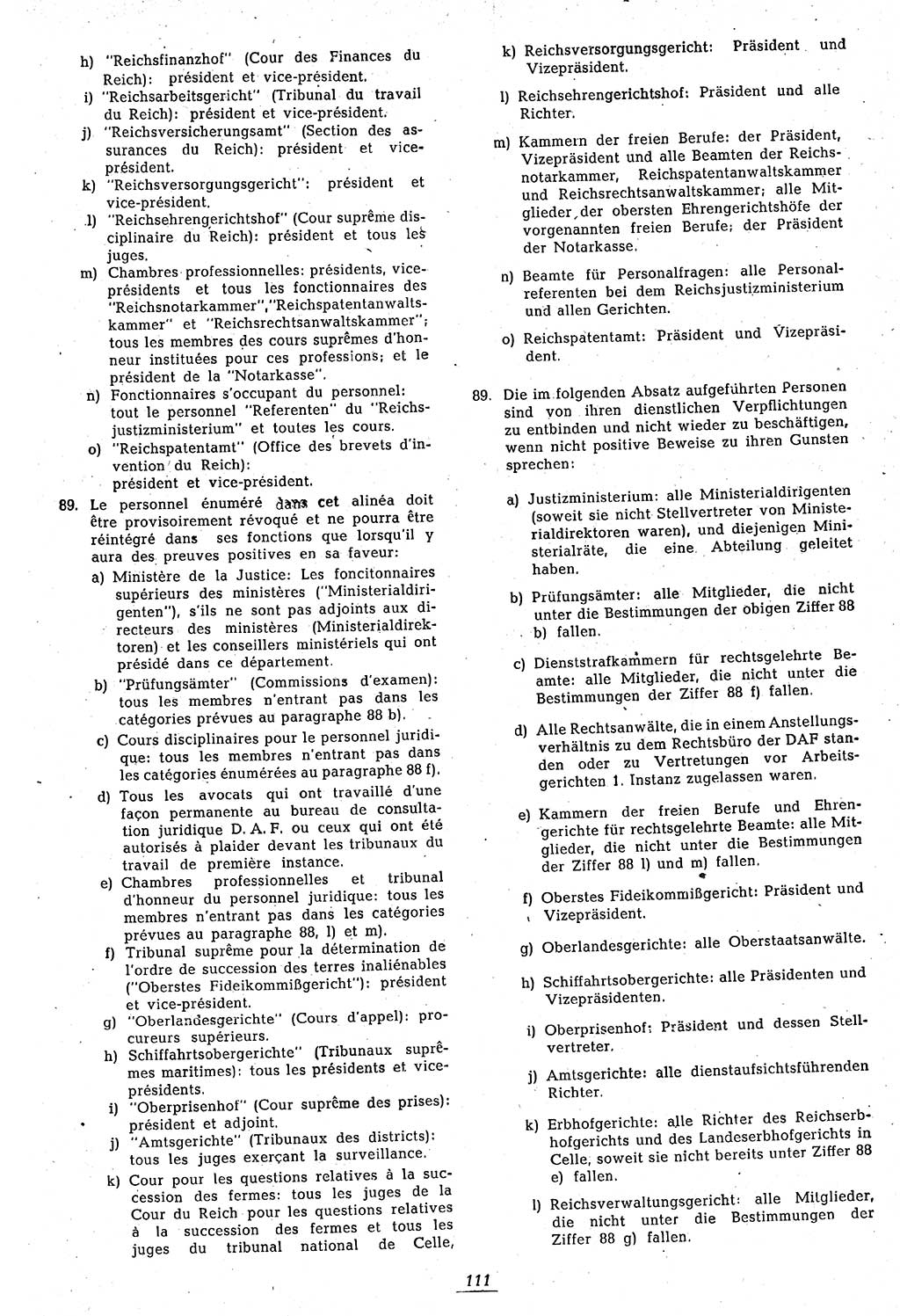 Amtsblatt des Kontrollrats (ABlKR) in Deutschland 1946, Seite 111/2 (ABlKR Dtl. 1946, S. 111/2)
