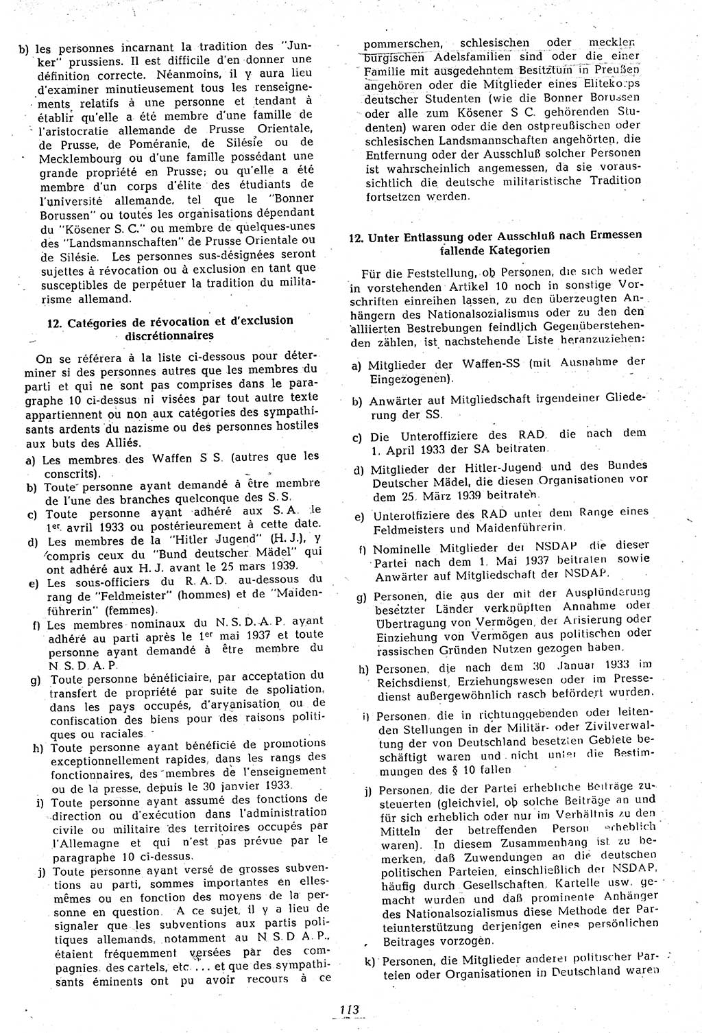 Amtsblatt des Kontrollrats (ABlKR) in Deutschland 1946, Seite 113/2 (ABlKR Dtl. 1946, S. 113/2)