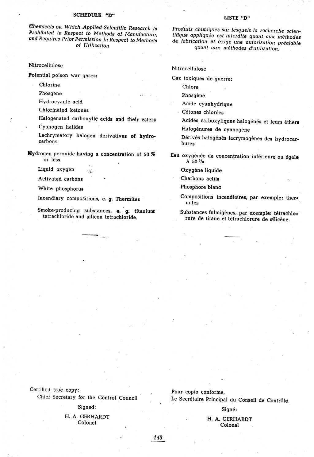 Amtsblatt des Kontrollrats (ABlKR) in Deutschland 1946, Seite 143/1 (ABlKR Dtl. 1946, S. 143/1)