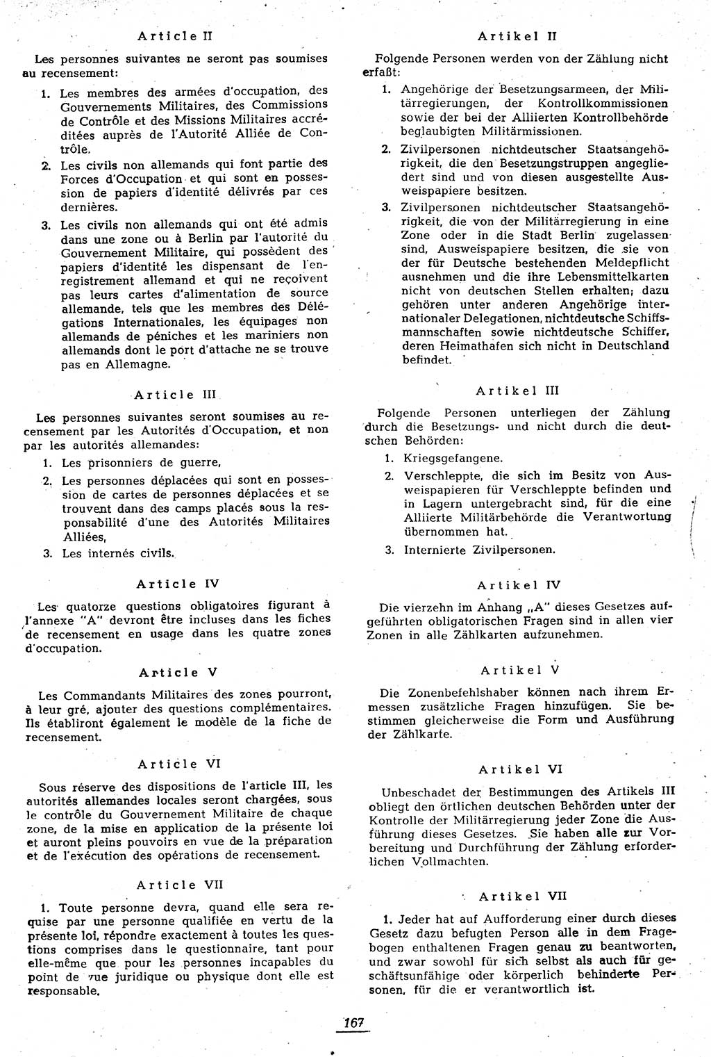 Amtsblatt des Kontrollrats (ABlKR) in Deutschland 1946, Seite 167/2 (ABlKR Dtl. 1946, S. 167/2)