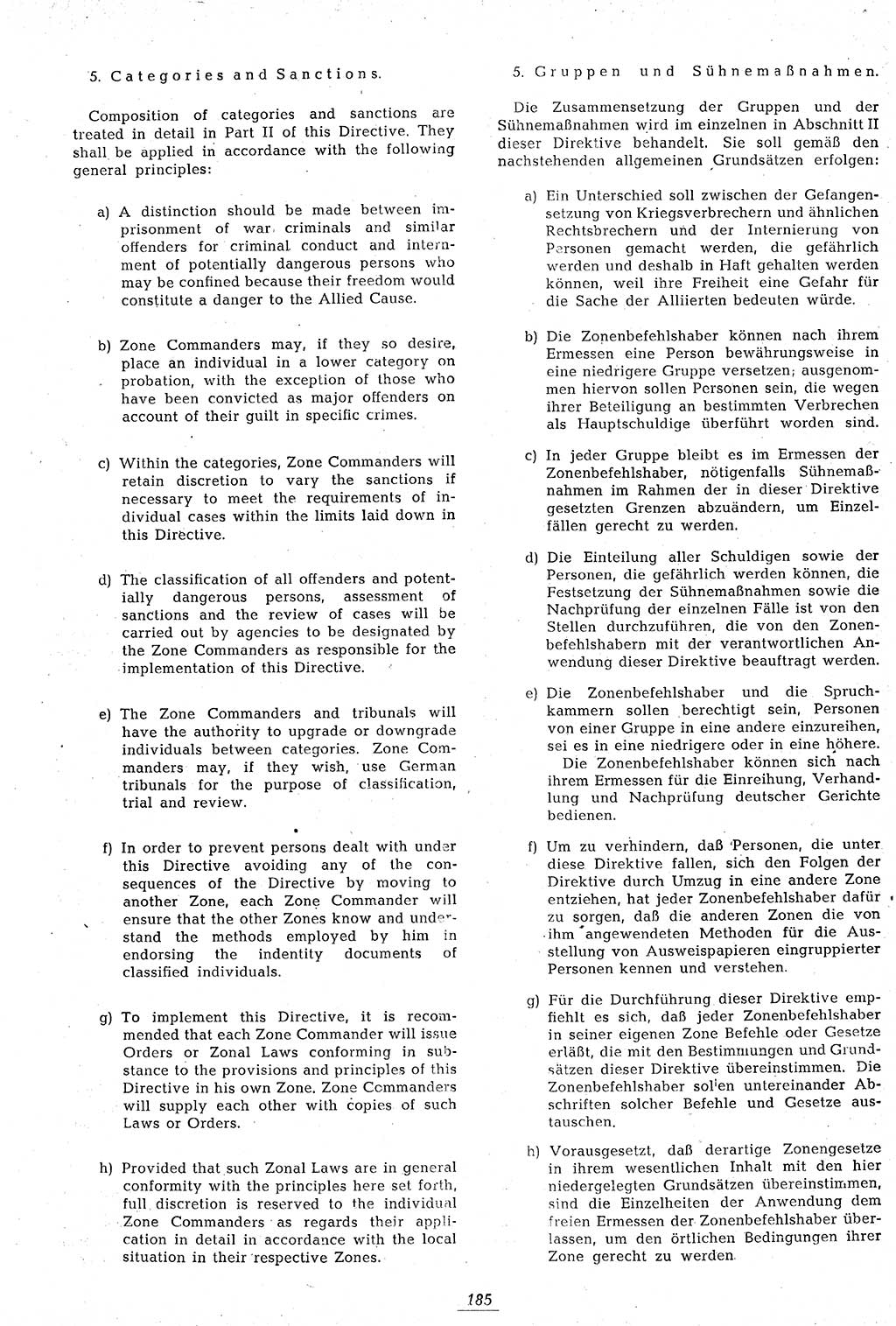 Amtsblatt des Kontrollrats (ABlKR) in Deutschland 1946, Seite 185/2 (ABlKR Dtl. 1946, S. 185/2)