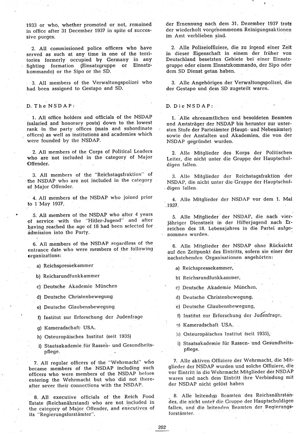 Amtsblatt des Kontrollrats (ABlKR) in Deutschland 1946, Seite 202/2 (ABlKR Dtl. 1946, S. 202/2)