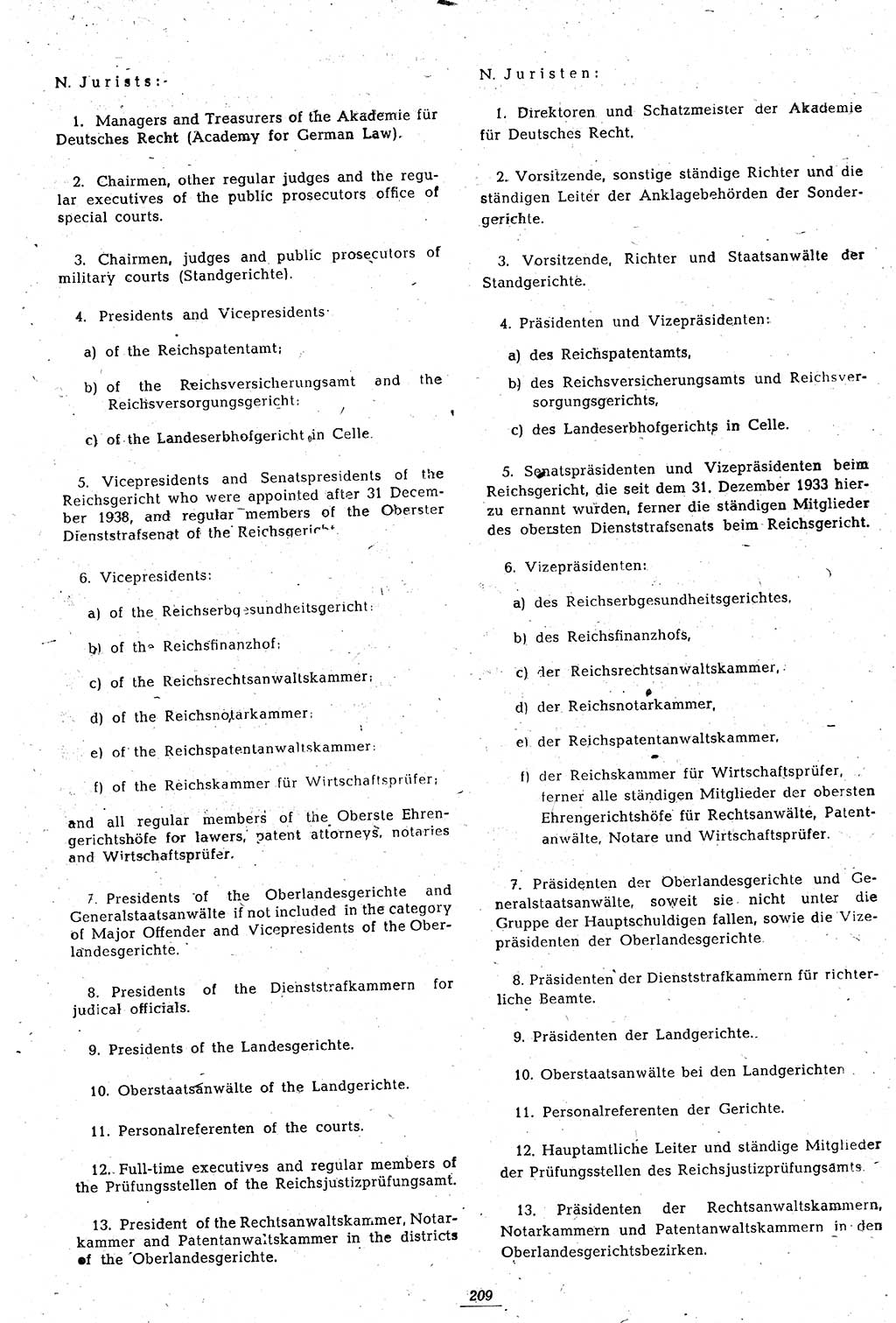 Amtsblatt des Kontrollrats (ABlKR) in Deutschland 1946, Seite 209/2 (ABlKR Dtl. 1946, S. 209/2)
