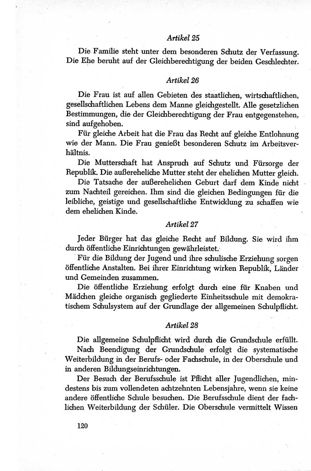 Dokumente der Sozialistischen Einheitspartei Deutschlands (SED) [Sowjetische Besatzungszone (SBZ) Deutschlands] 1946-1948, Seite 120 (Dok. SED SBZ Dtl. 1946-1948, S. 120)