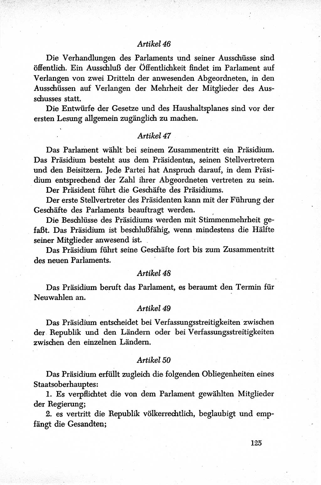 Dokumente der Sozialistischen Einheitspartei Deutschlands (SED) [Sowjetische Besatzungszone (SBZ) Deutschlands] 1946-1948, Seite 125 (Dok. SED SBZ Dtl. 1946-1948, S. 125)
