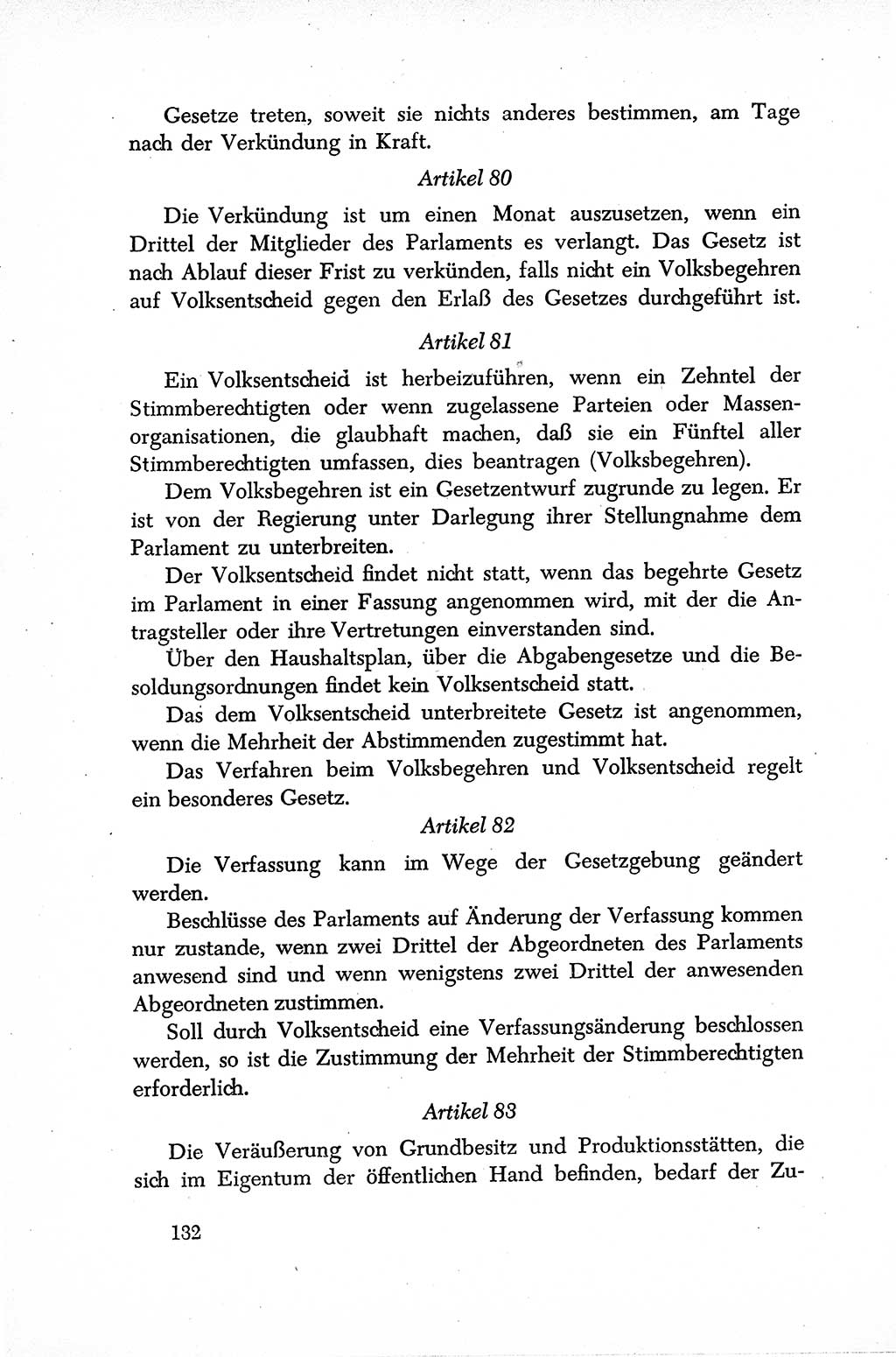 Dokumente der Sozialistischen Einheitspartei Deutschlands (SED) [Sowjetische Besatzungszone (SBZ) Deutschlands] 1946-1948, Seite 132 (Dok. SED SBZ Dtl. 1946-1948, S. 132)