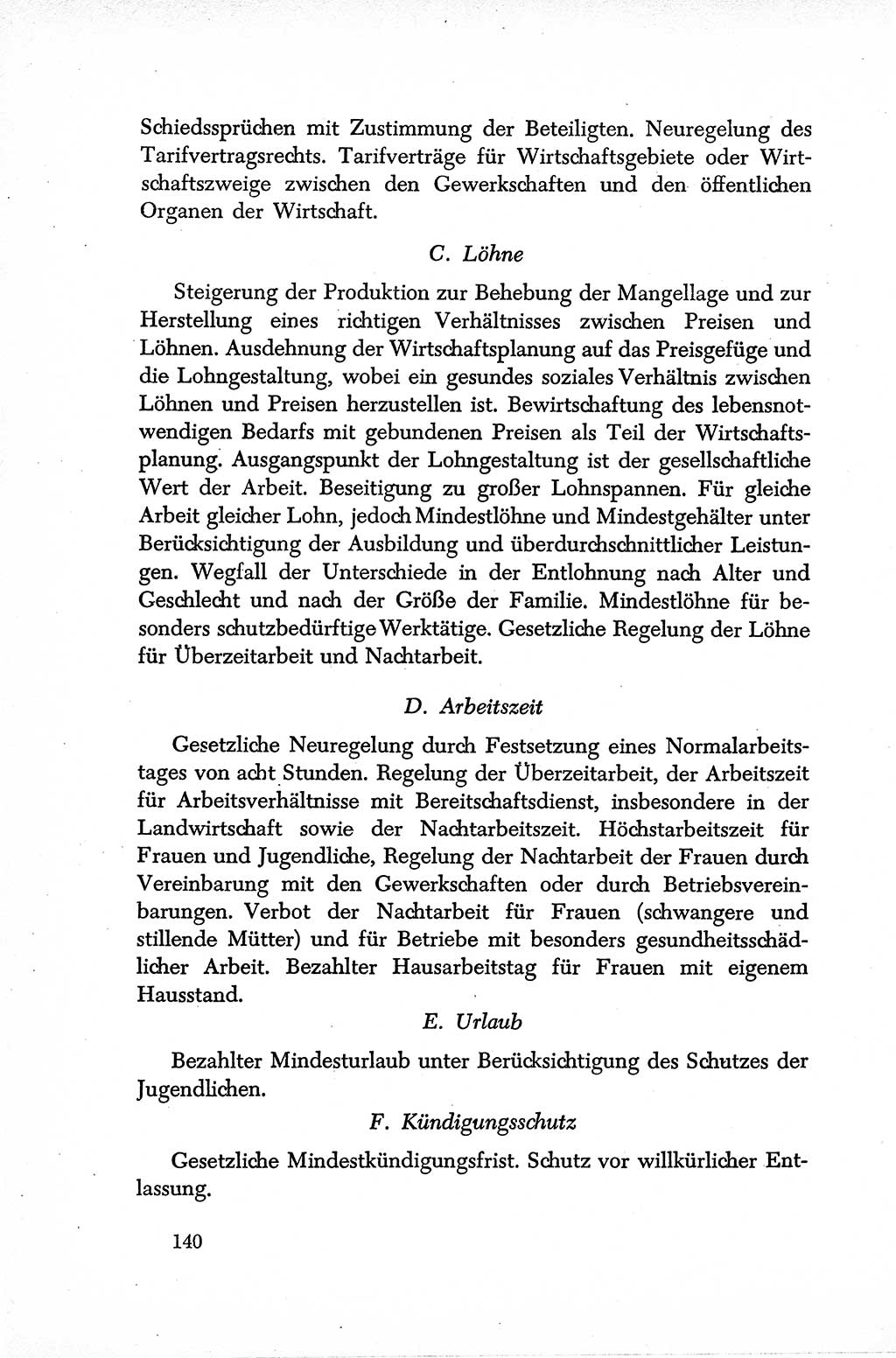 Dokumente der Sozialistischen Einheitspartei Deutschlands (SED) [Sowjetische Besatzungszone (SBZ) Deutschlands] 1946-1948, Seite 140 (Dok. SED SBZ Dtl. 1946-1948, S. 140)