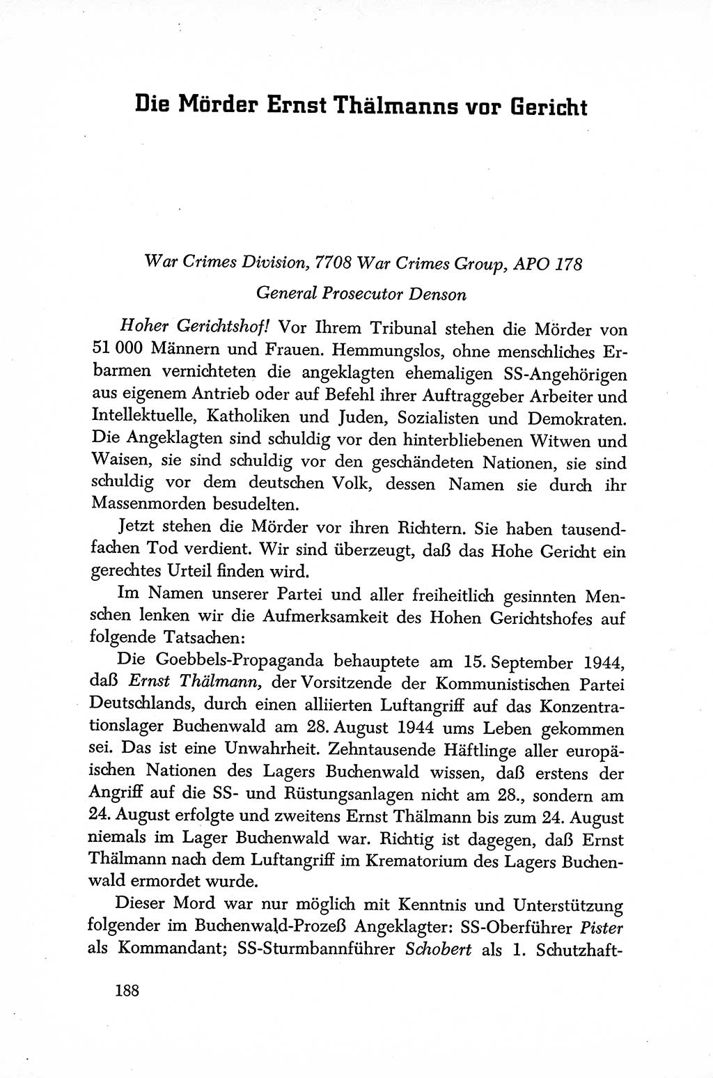 Dokumente der Sozialistischen Einheitspartei Deutschlands (SED) [Sowjetische Besatzungszone (SBZ) Deutschlands] 1946-1948, Seite 188 (Dok. SED SBZ Dtl. 1946-1948, S. 188)