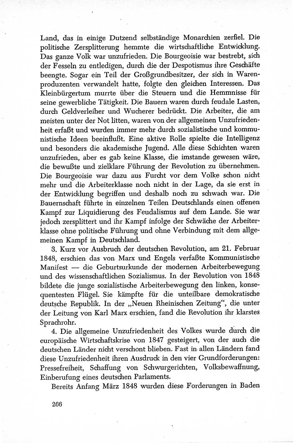 Dokumente der Sozialistischen Einheitspartei Deutschlands (SED) [Sowjetische Besatzungszone (SBZ) Deutschlands] 1946-1948, Seite 266 (Dok. SED SBZ Dtl. 1946-1948, S. 266)