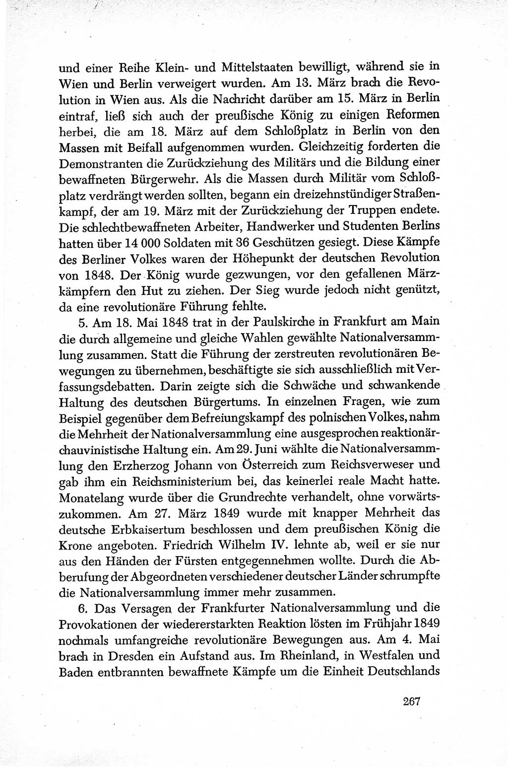 Dokumente der Sozialistischen Einheitspartei Deutschlands (SED) [Sowjetische Besatzungszone (SBZ) Deutschlands] 1946-1948, Seite 267 (Dok. SED SBZ Dtl. 1946-1948, S. 267)