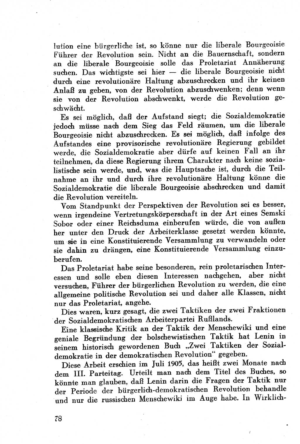 Geschichte der Kommunistischen Partei der Sowjetunion (KPdSU) [Sowjetische Besatzungszone (SBZ) Deutschlands] 1946, Seite 78 (Gesch. KPdSU SBZ Dtl. 1946, S. 78)