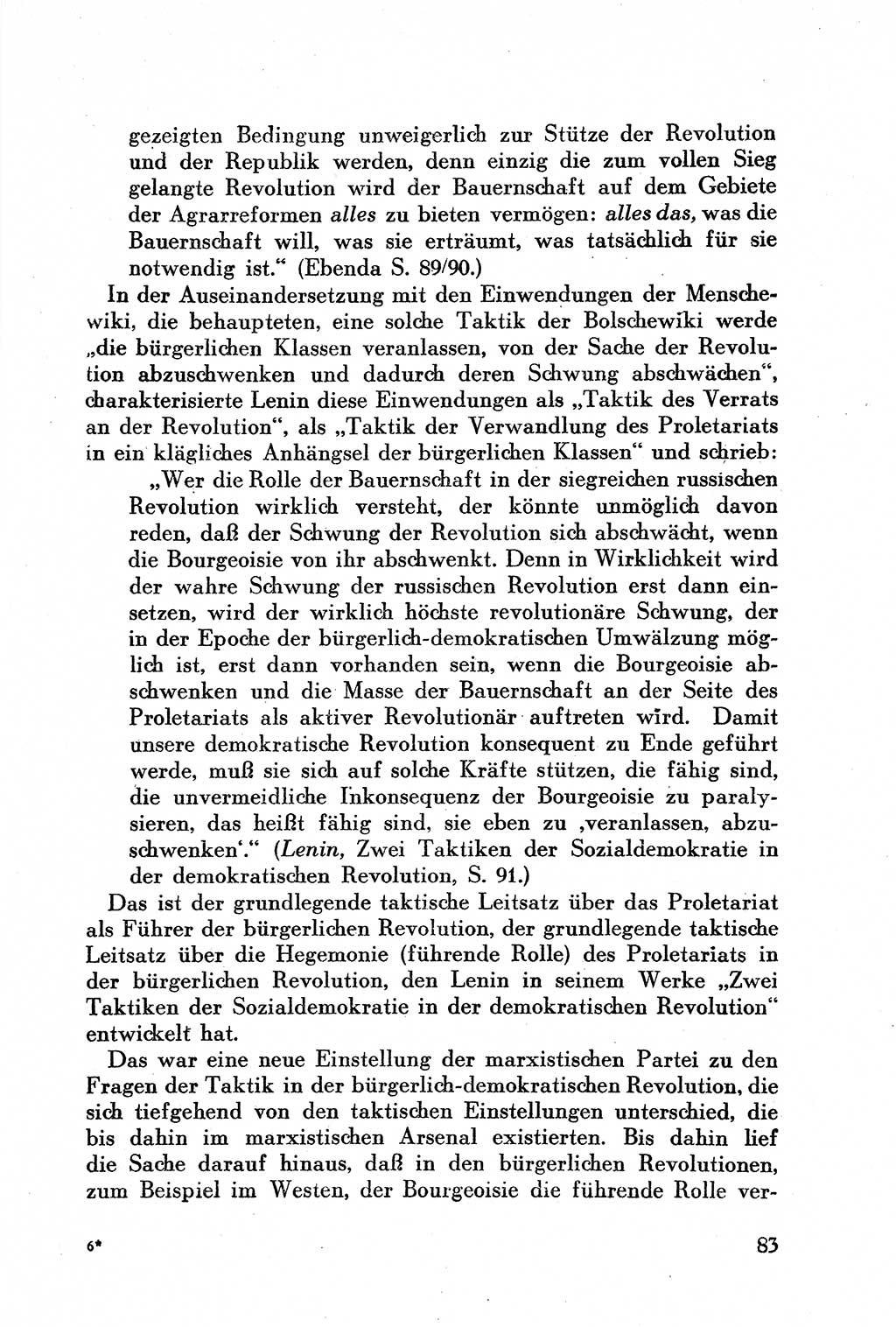 Geschichte der Kommunistischen Partei der Sowjetunion (KPdSU) [Sowjetische Besatzungszone (SBZ) Deutschlands] 1946, Seite 83 (Gesch. KPdSU SBZ Dtl. 1946, S. 83)