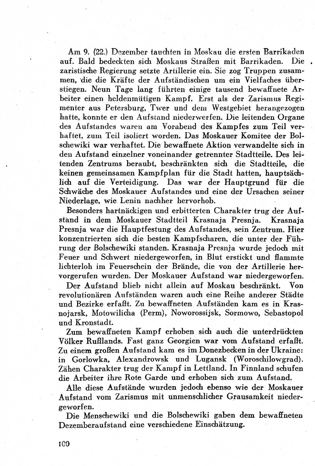 Geschichte der Kommunistischen Partei der Sowjetunion (KPdSU) [Sowjetische Besatzungszone (SBZ) Deutschlands] 1946, Seite 100 (Gesch. KPdSU SBZ Dtl. 1946, S. 100)