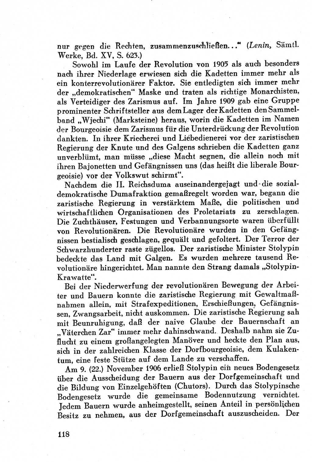 Geschichte der Kommunistischen Partei der Sowjetunion (KPdSU) [Sowjetische Besatzungszone (SBZ) Deutschlands] 1946, Seite 118 (Gesch. KPdSU SBZ Dtl. 1946, S. 118)