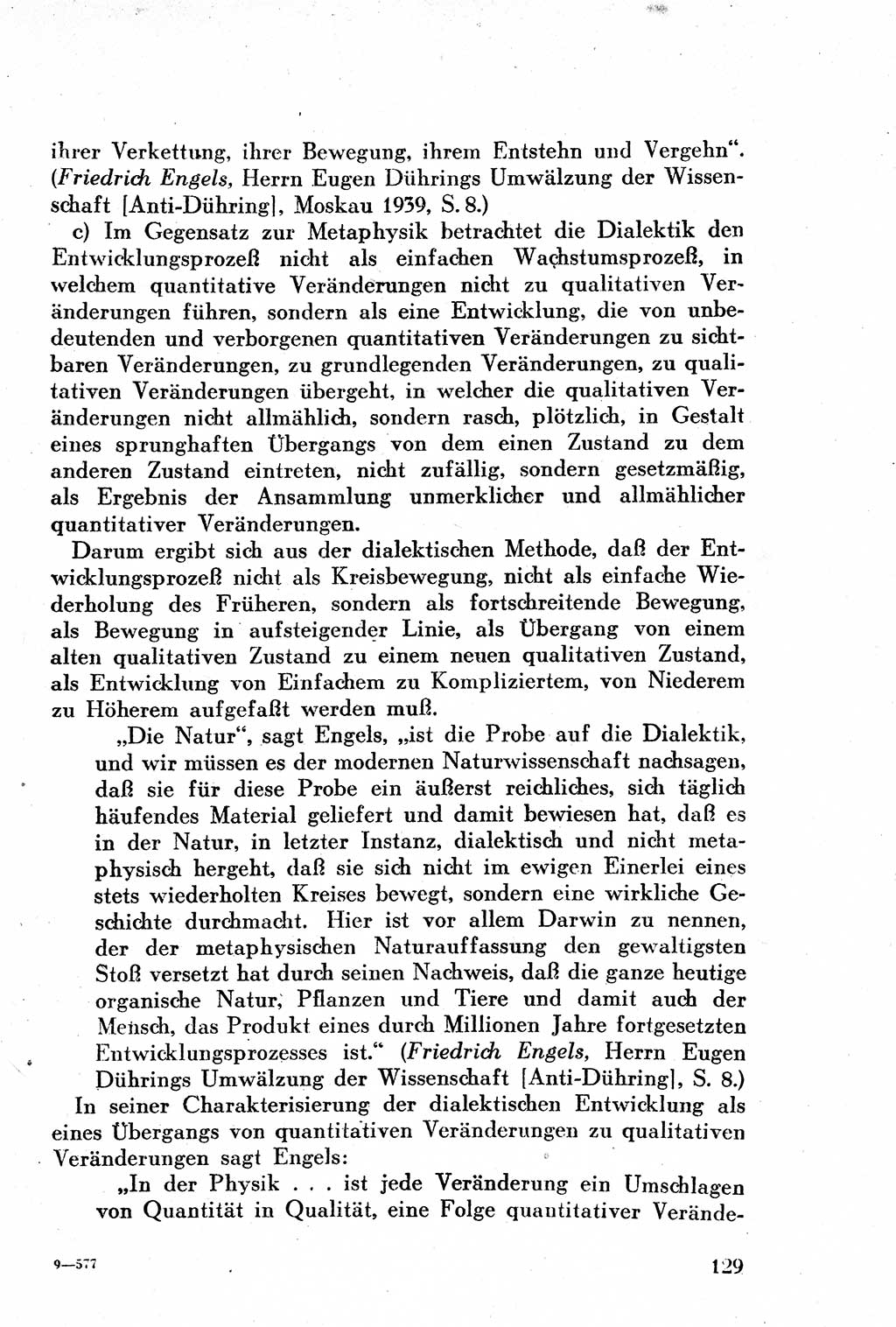 Geschichte der Kommunistischen Partei der Sowjetunion (KPdSU) [Sowjetische Besatzungszone (SBZ) Deutschlands] 1946, Seite 129 (Gesch. KPdSU SBZ Dtl. 1946, S. 129)