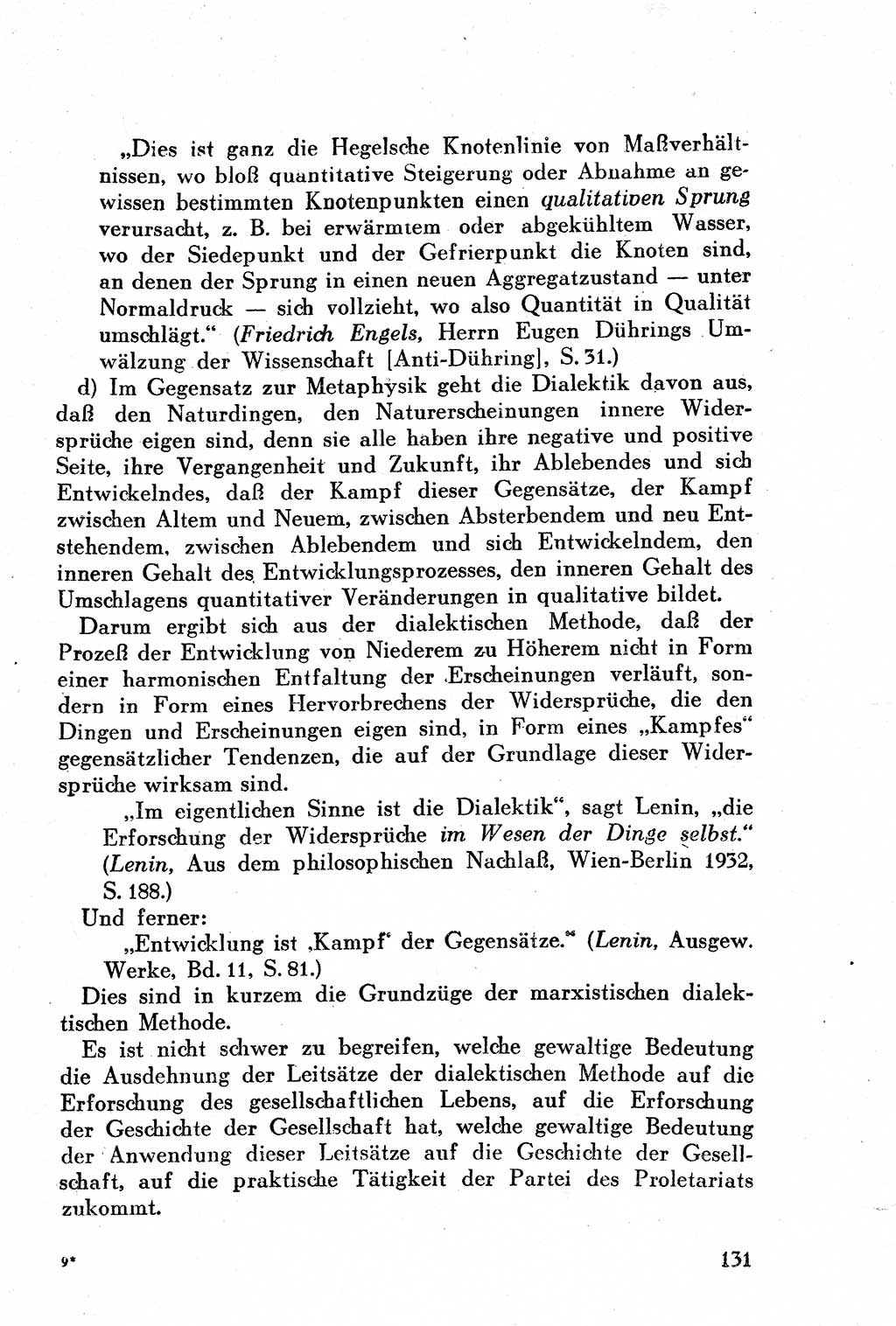 Geschichte der Kommunistischen Partei der Sowjetunion (KPdSU) [Sowjetische Besatzungszone (SBZ) Deutschlands] 1946, Seite 131 (Gesch. KPdSU SBZ Dtl. 1946, S. 131)