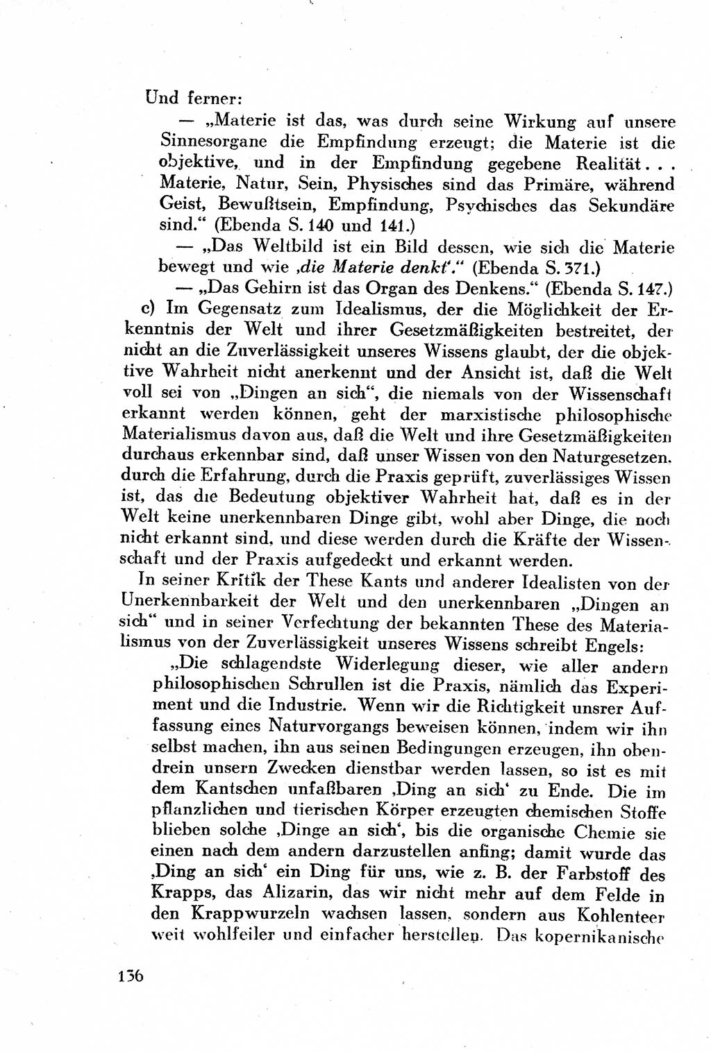 Geschichte der Kommunistischen Partei der Sowjetunion (KPdSU) [Sowjetische Besatzungszone (SBZ) Deutschlands] 1946, Seite 136 (Gesch. KPdSU SBZ Dtl. 1946, S. 136)