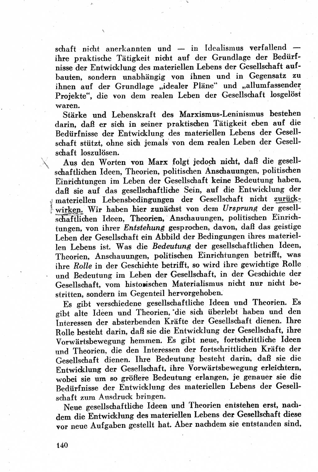 Geschichte der Kommunistischen Partei der Sowjetunion (KPdSU) [Sowjetische Besatzungszone (SBZ) Deutschlands] 1946, Seite 140 (Gesch. KPdSU SBZ Dtl. 1946, S. 140)