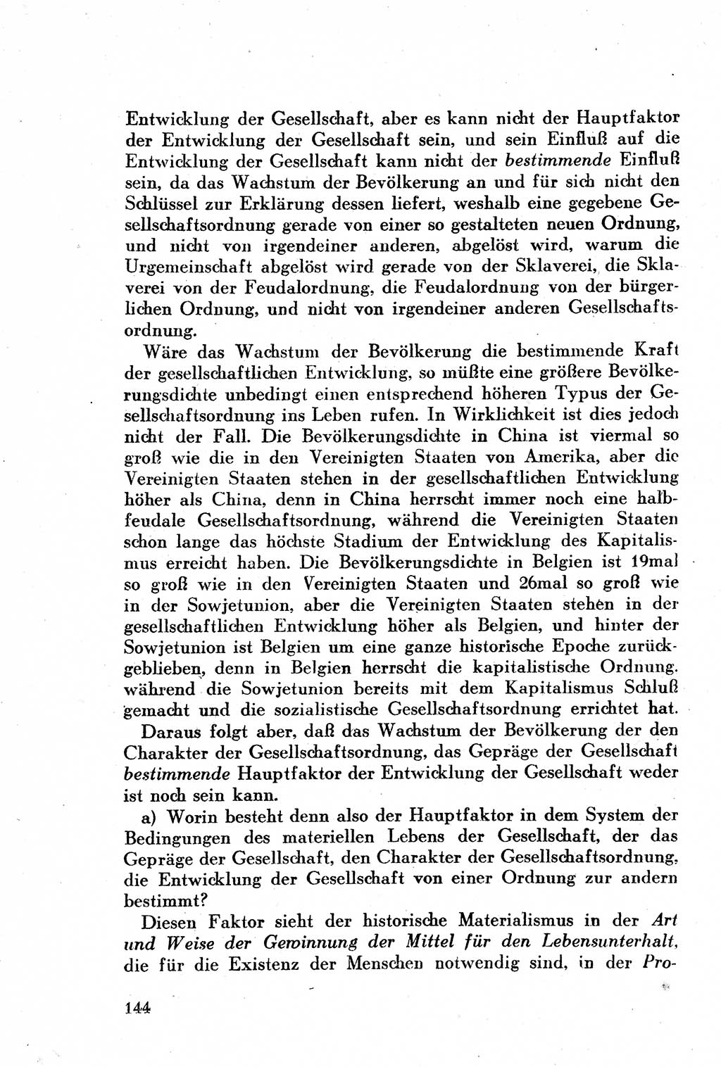 Geschichte der Kommunistischen Partei der Sowjetunion (KPdSU) [Sowjetische Besatzungszone (SBZ) Deutschlands] 1946, Seite 144 (Gesch. KPdSU SBZ Dtl. 1946, S. 144)