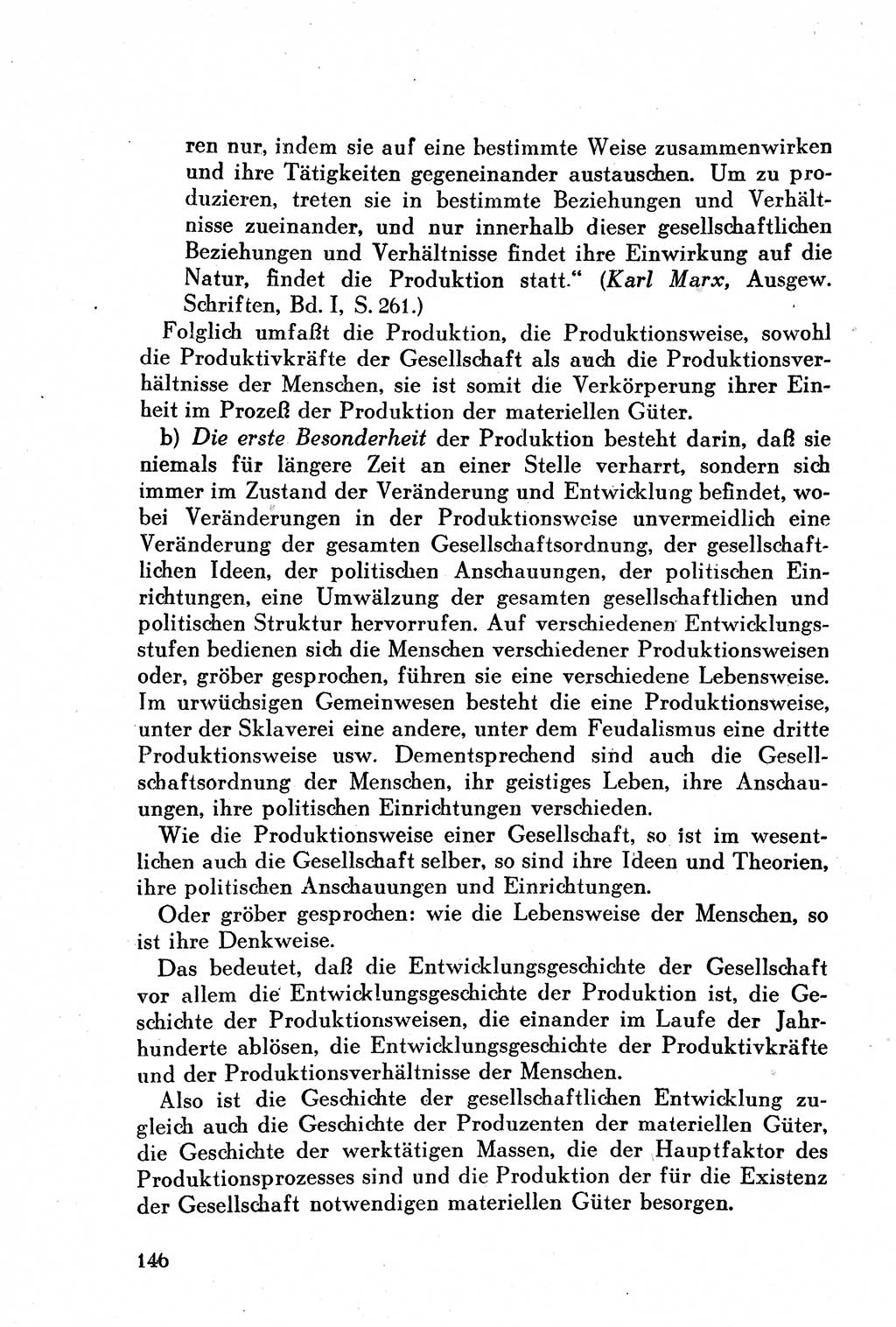 Geschichte der Kommunistischen Partei der Sowjetunion (KPdSU) [Sowjetische Besatzungszone (SBZ) Deutschlands] 1946, Seite 146 (Gesch. KPdSU SBZ Dtl. 1946, S. 146)