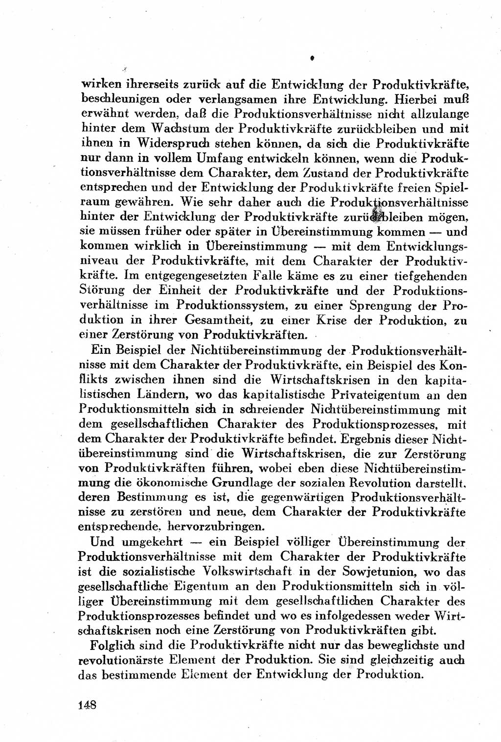 Geschichte der Kommunistischen Partei der Sowjetunion (KPdSU) [Sowjetische Besatzungszone (SBZ) Deutschlands] 1946, Seite 148 (Gesch. KPdSU SBZ Dtl. 1946, S. 148)