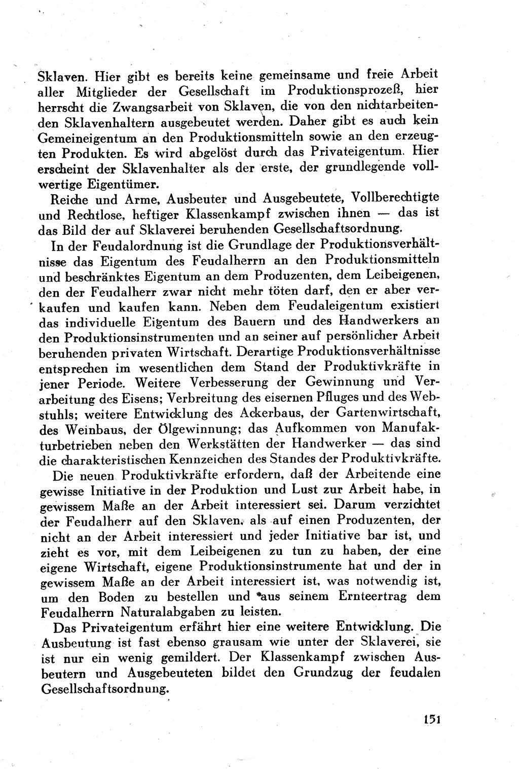 Geschichte der Kommunistischen Partei der Sowjetunion (KPdSU) [Sowjetische Besatzungszone (SBZ) Deutschlands] 1946, Seite 151 (Gesch. KPdSU SBZ Dtl. 1946, S. 151)