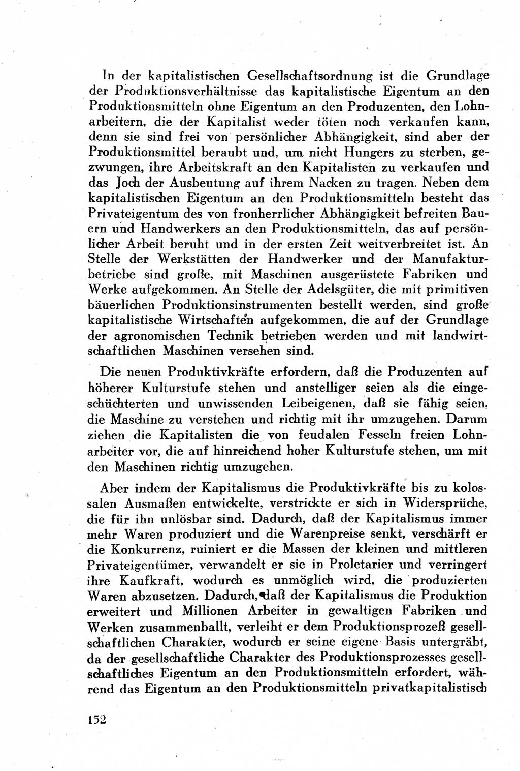 Geschichte der Kommunistischen Partei der Sowjetunion (KPdSU) [Sowjetische Besatzungszone (SBZ) Deutschlands] 1946, Seite 152 (Gesch. KPdSU SBZ Dtl. 1946, S. 152)
